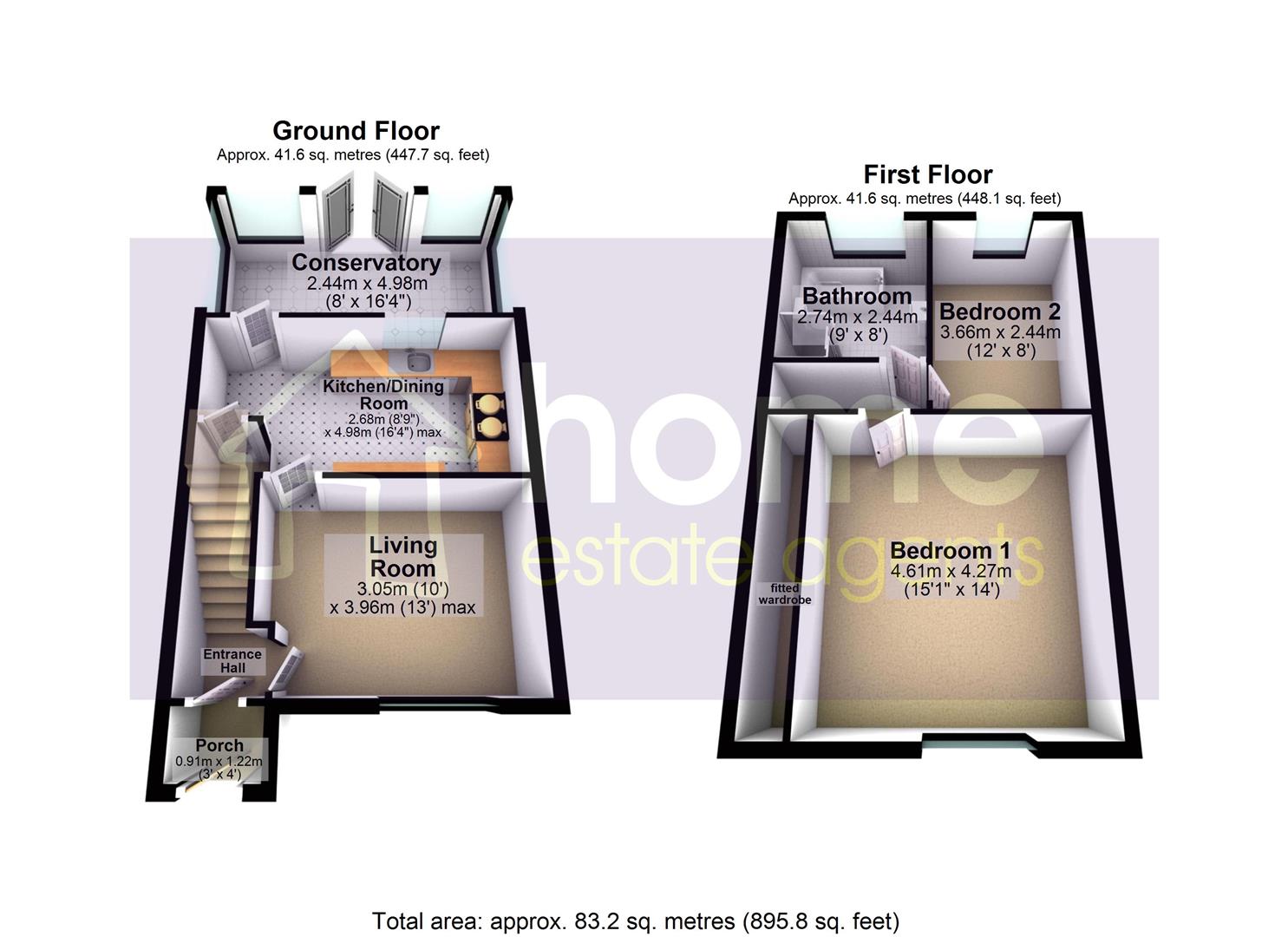 13, Carr Rise, Stalybridge floorplan
