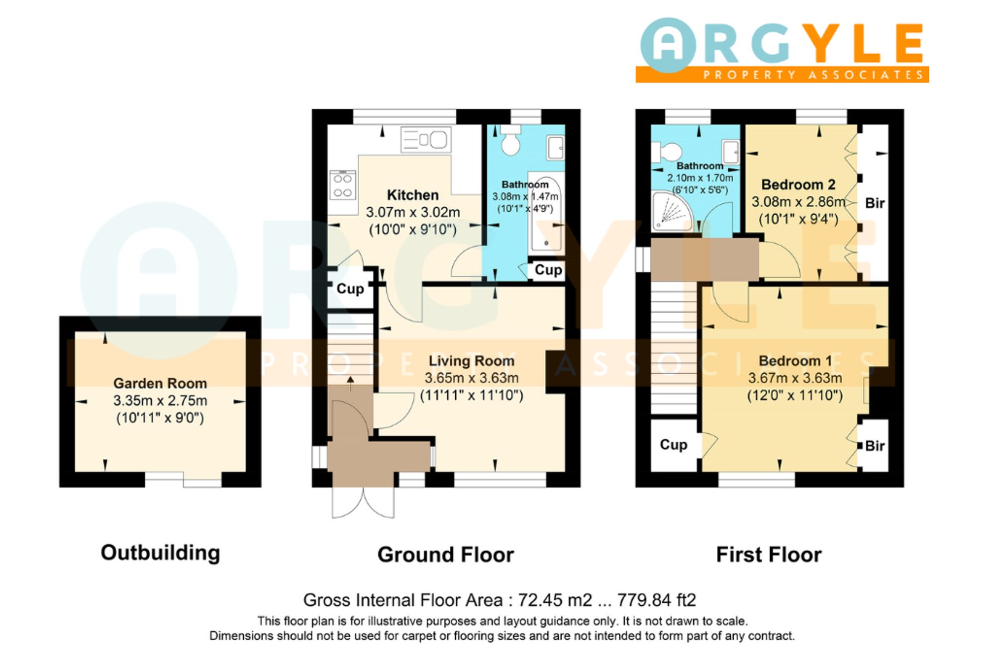 48 Marton Road, Nottingham floorplan