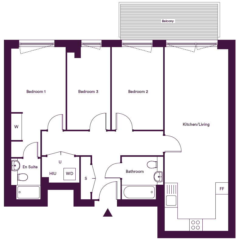Cranton Avenue, Hayes UB3, 3 bedroom flat for sale 62571281