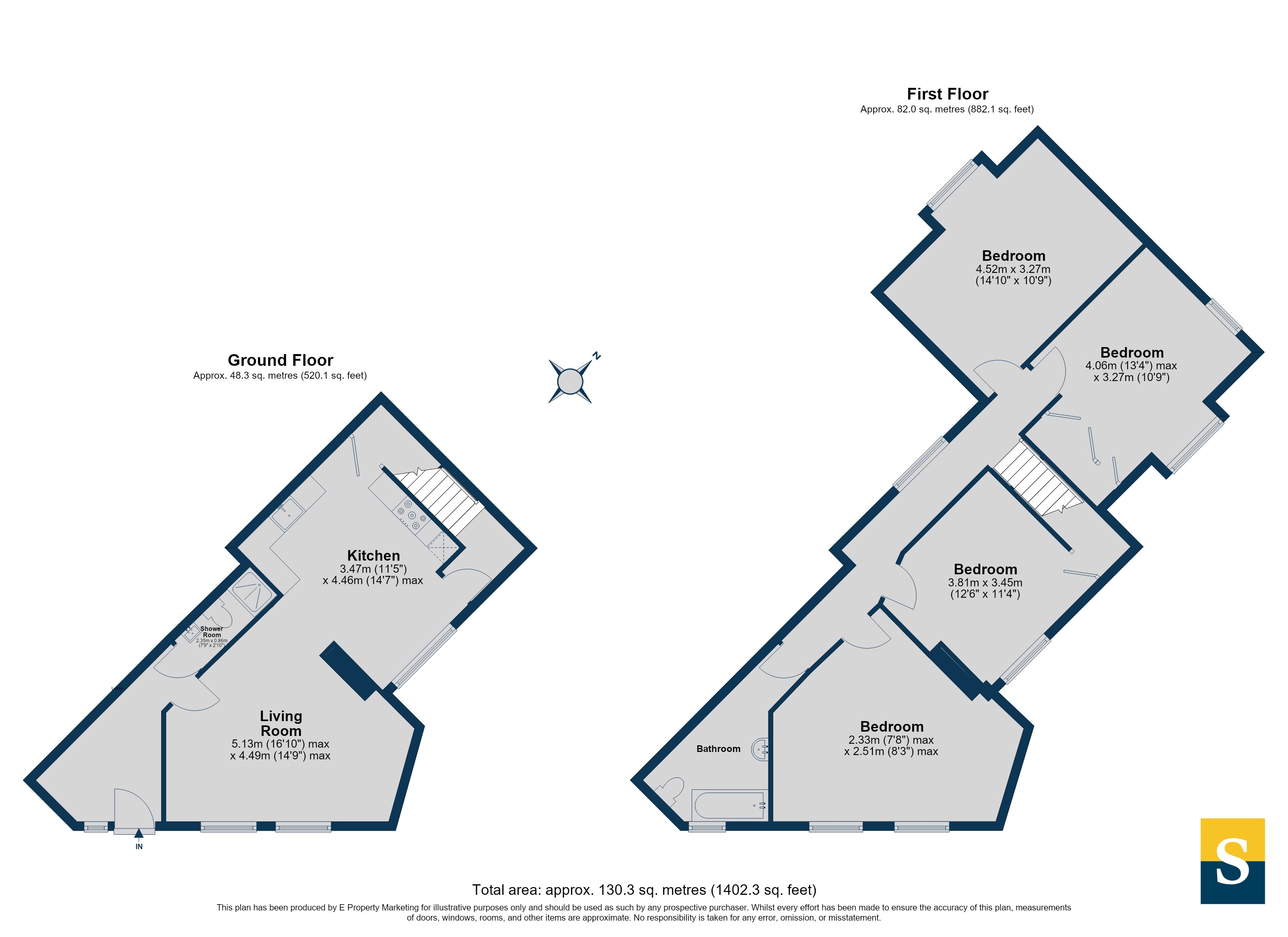 2, Longdene Road, Surrey floorplan