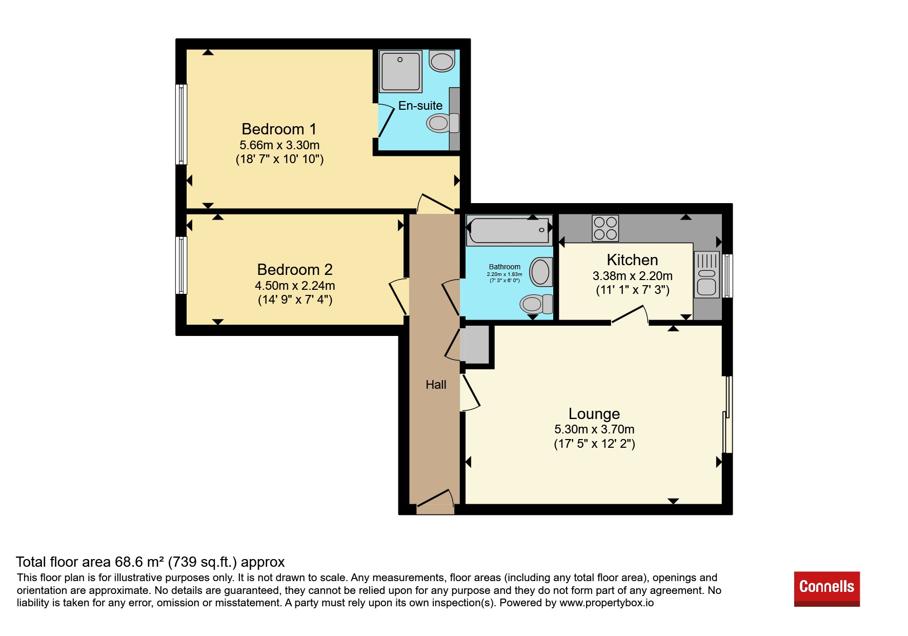 59, Sapphire House, Coral Park, Maidstone floorplan