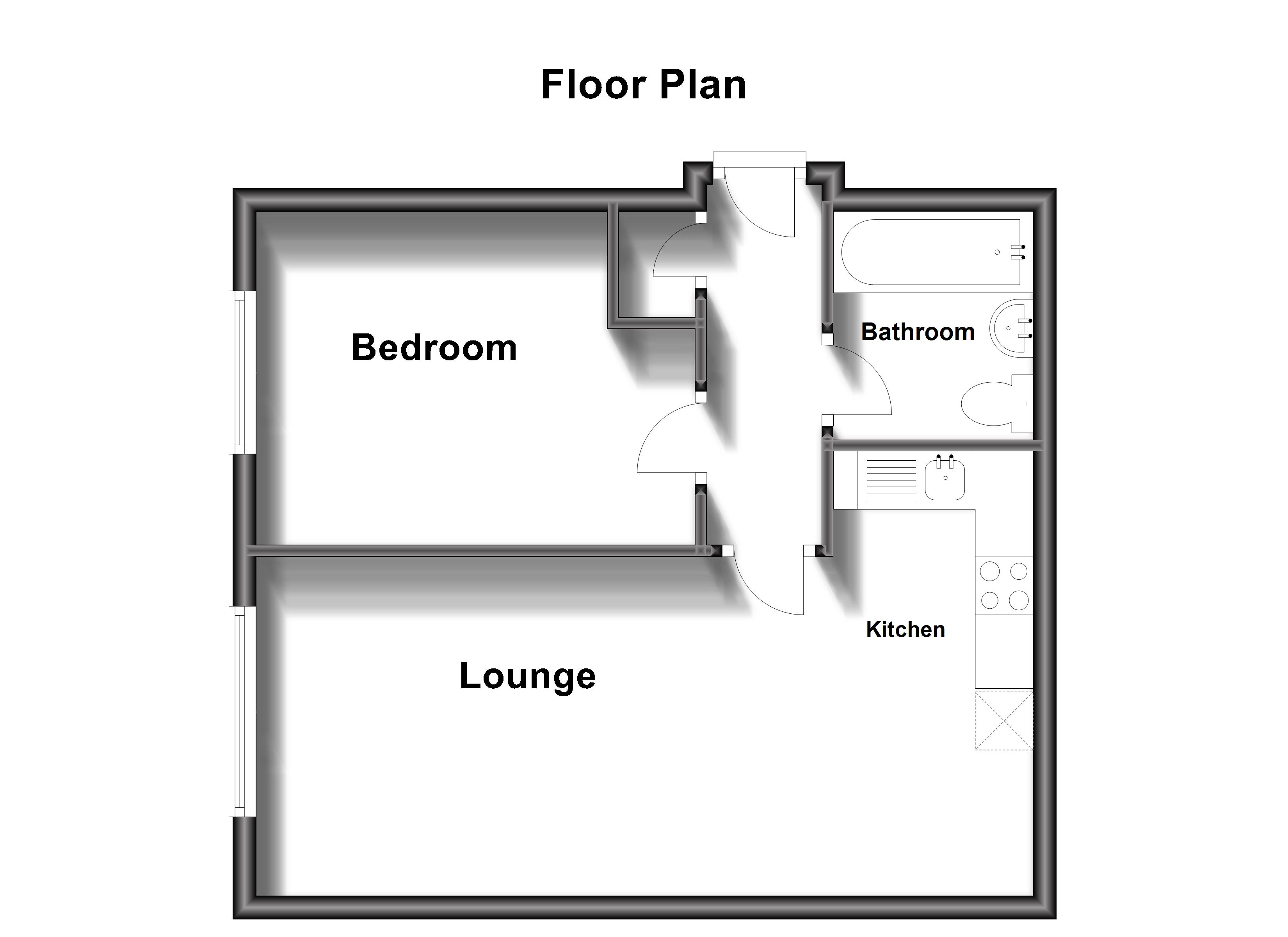 Flat 2, Dorothy Court, 216, Canterbury Road, Birchington floorplan