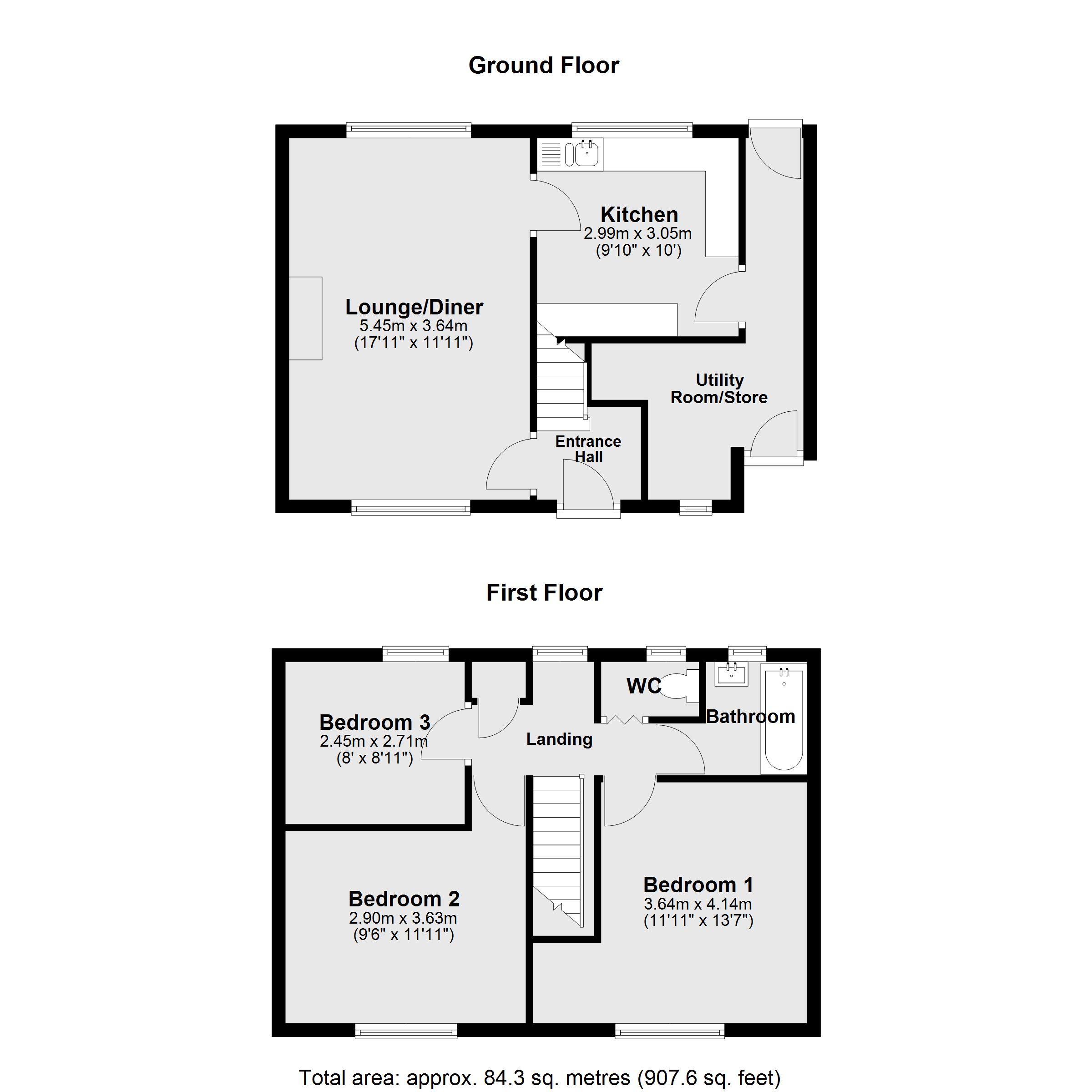 16, High Meadows, Lincoln floorplan