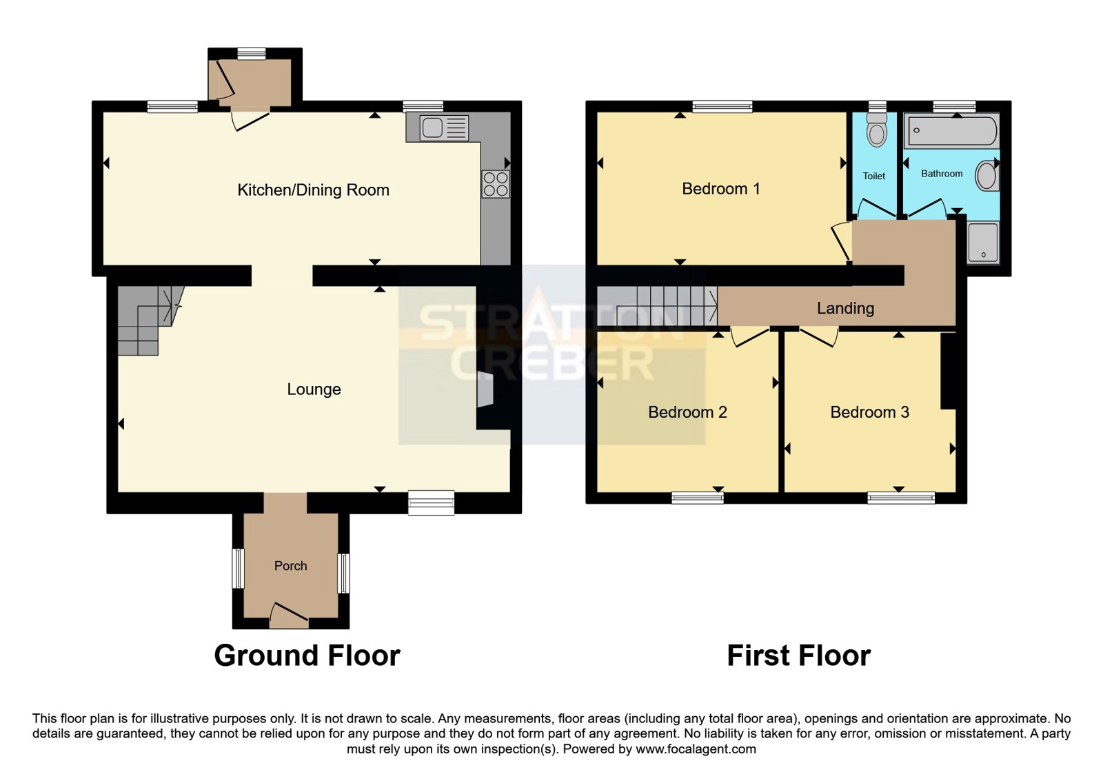 Rose Cottage,, Goverseth Road, St. Austell floorplan