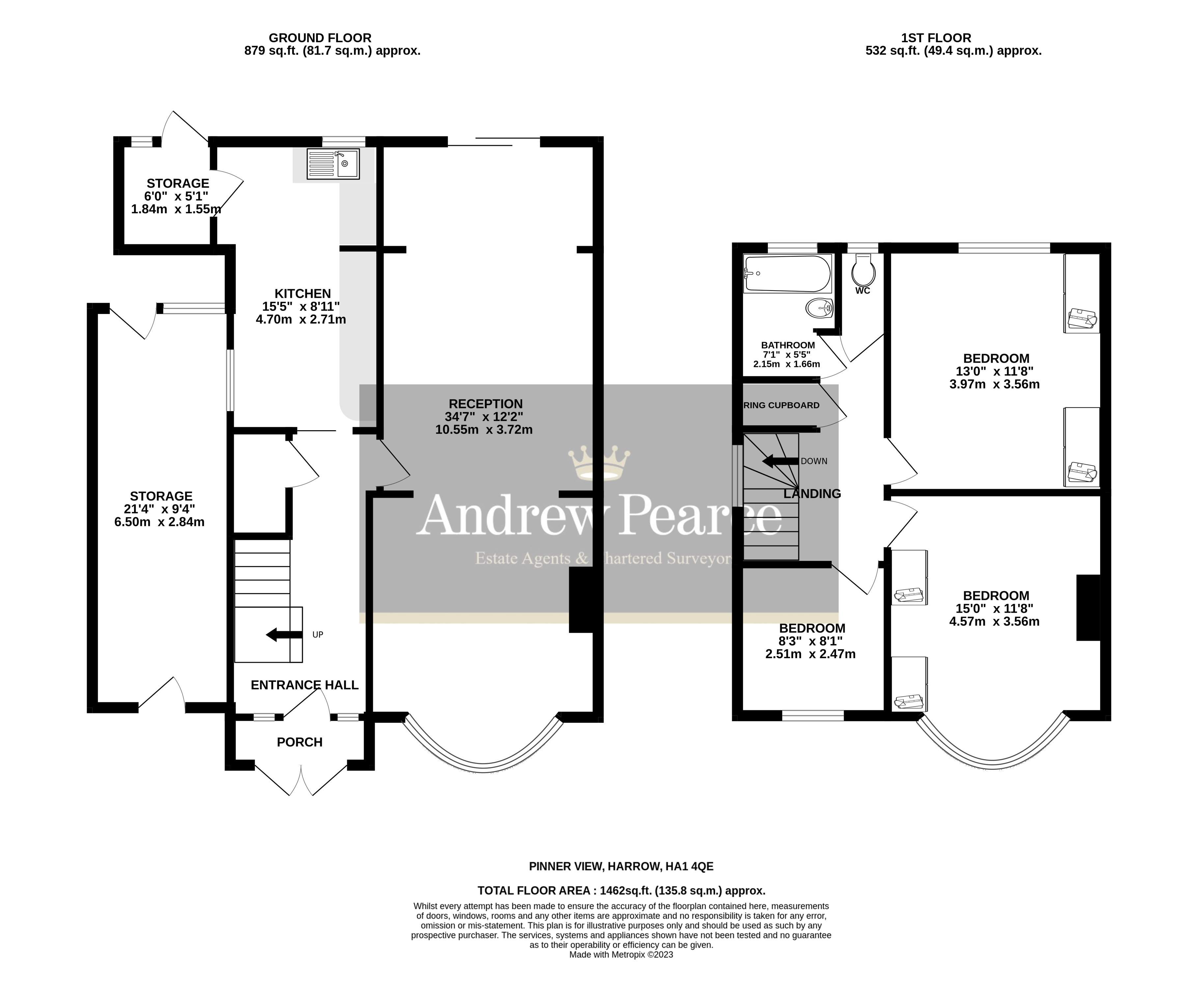 Pinner View, North Harrow, Harrow HA1, 3 bedroom end terrace house for ...