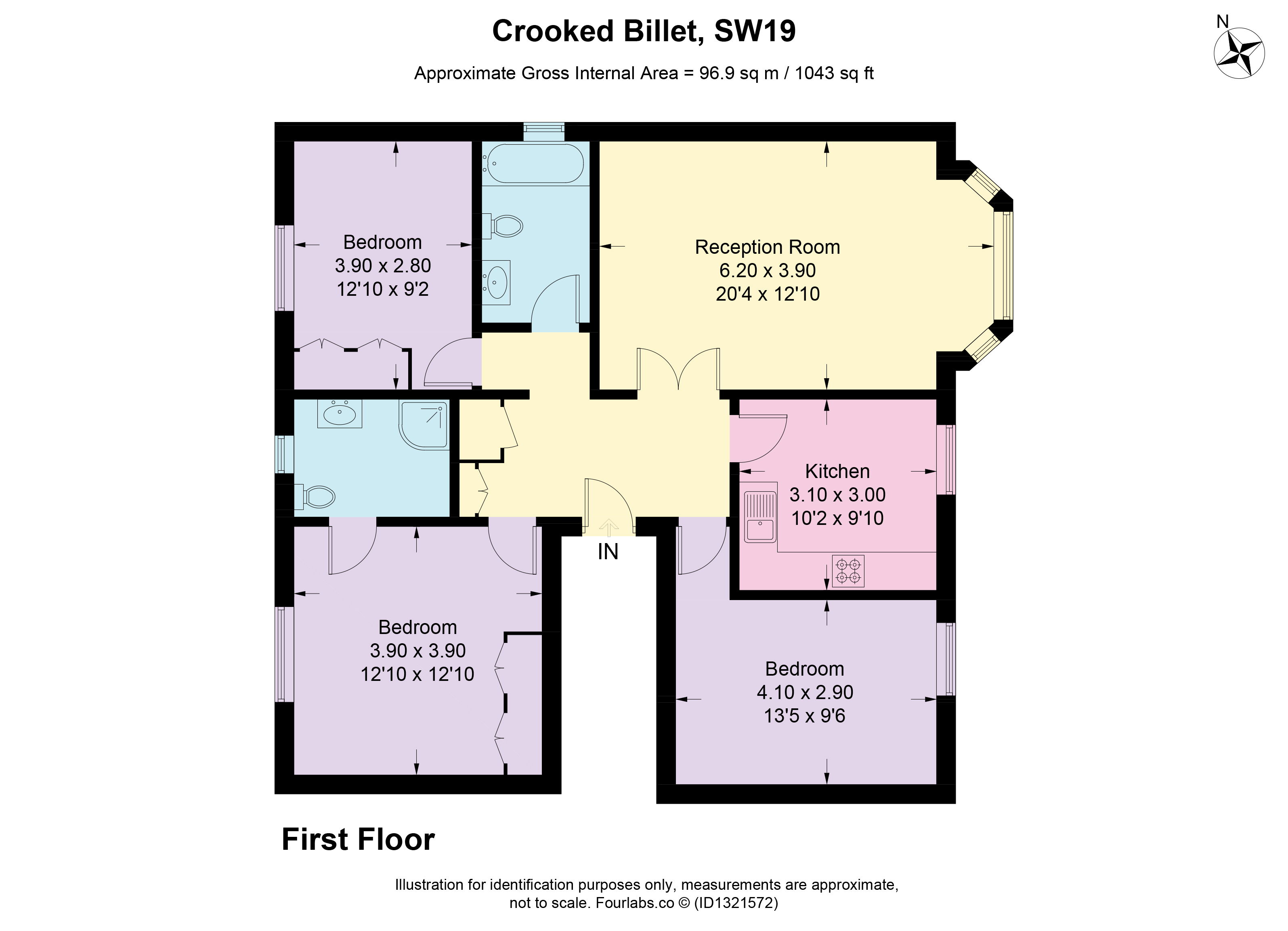 46, Crooked Billet, London floorplan