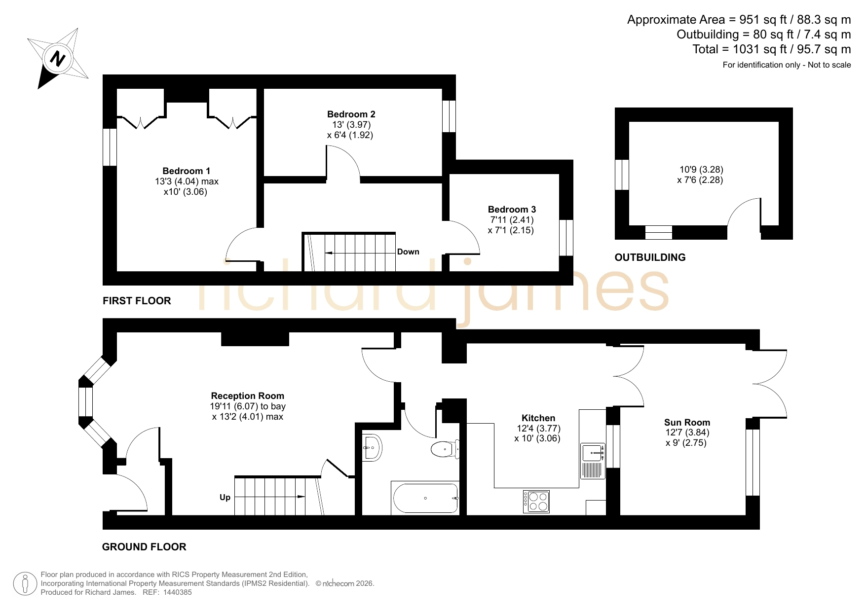 12, Pavy Cottages, Swindon floorplan
