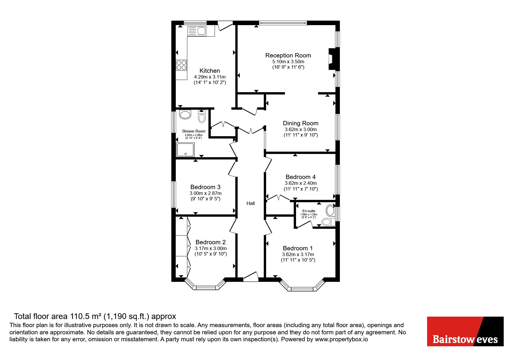 46, Felstead Road, Romford floorplan