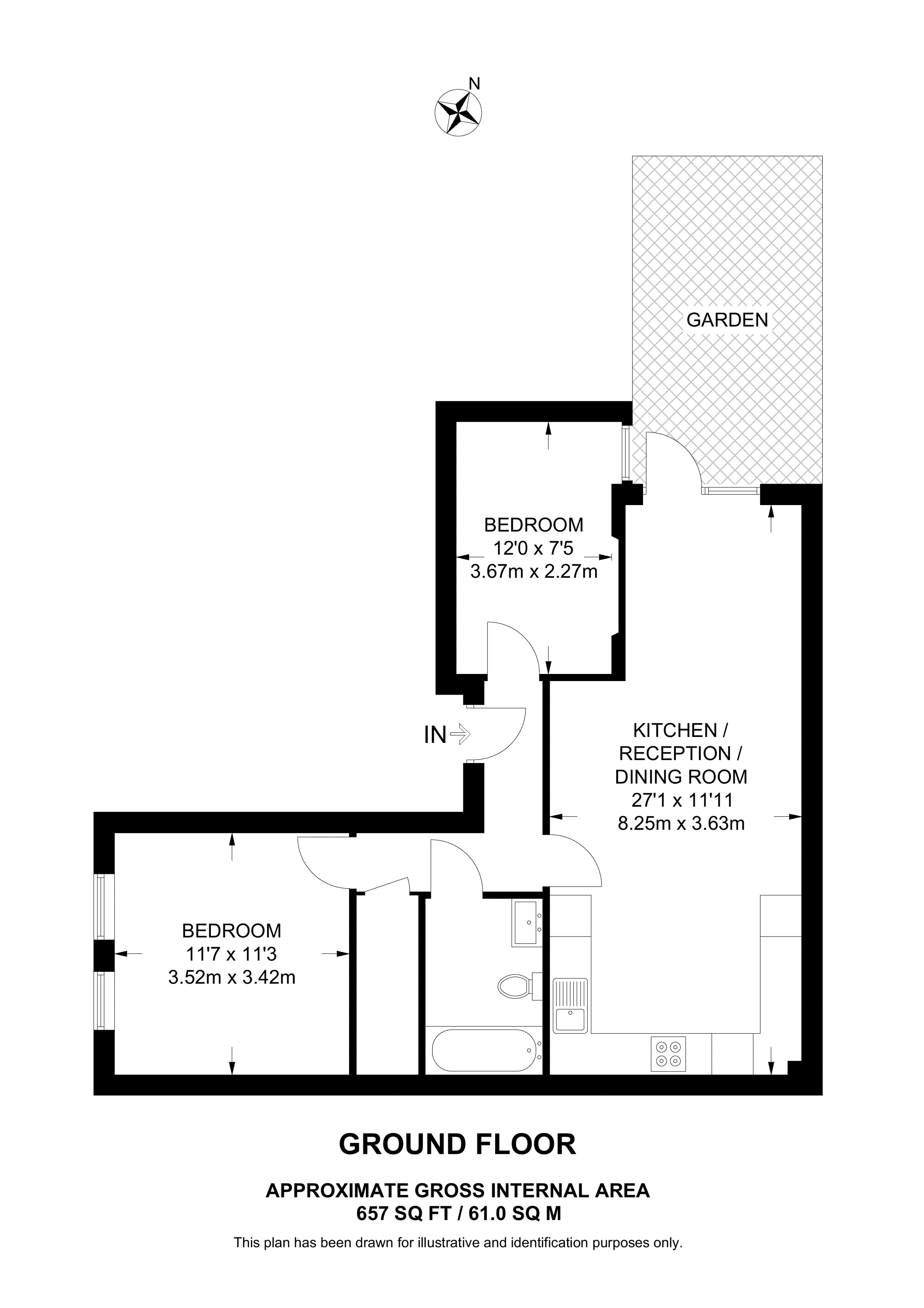 Kempton Mews, East Ham floorplan