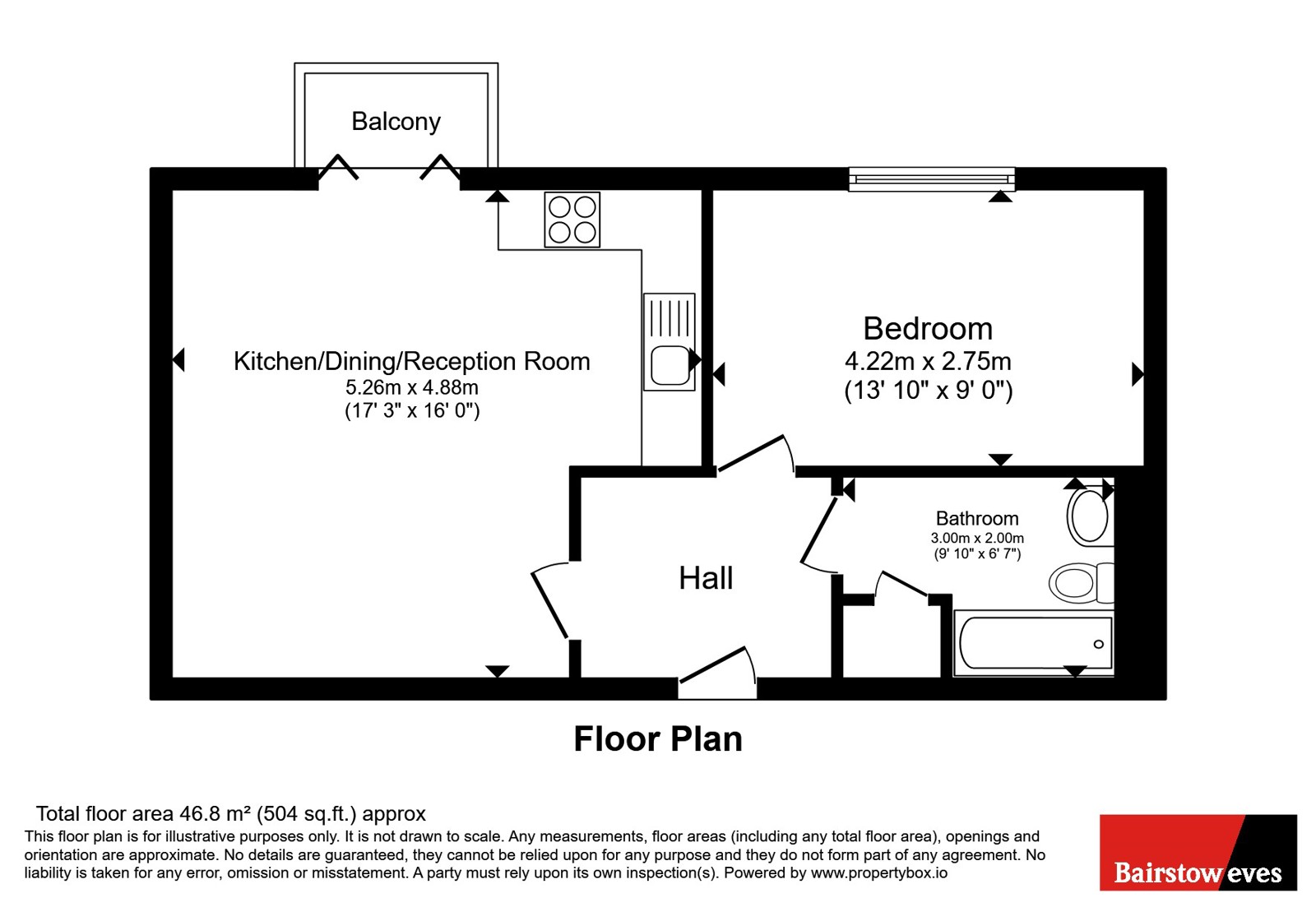 SA Flat 6, Narev Court, 2, Cedar Avenue, Enfield floorplan