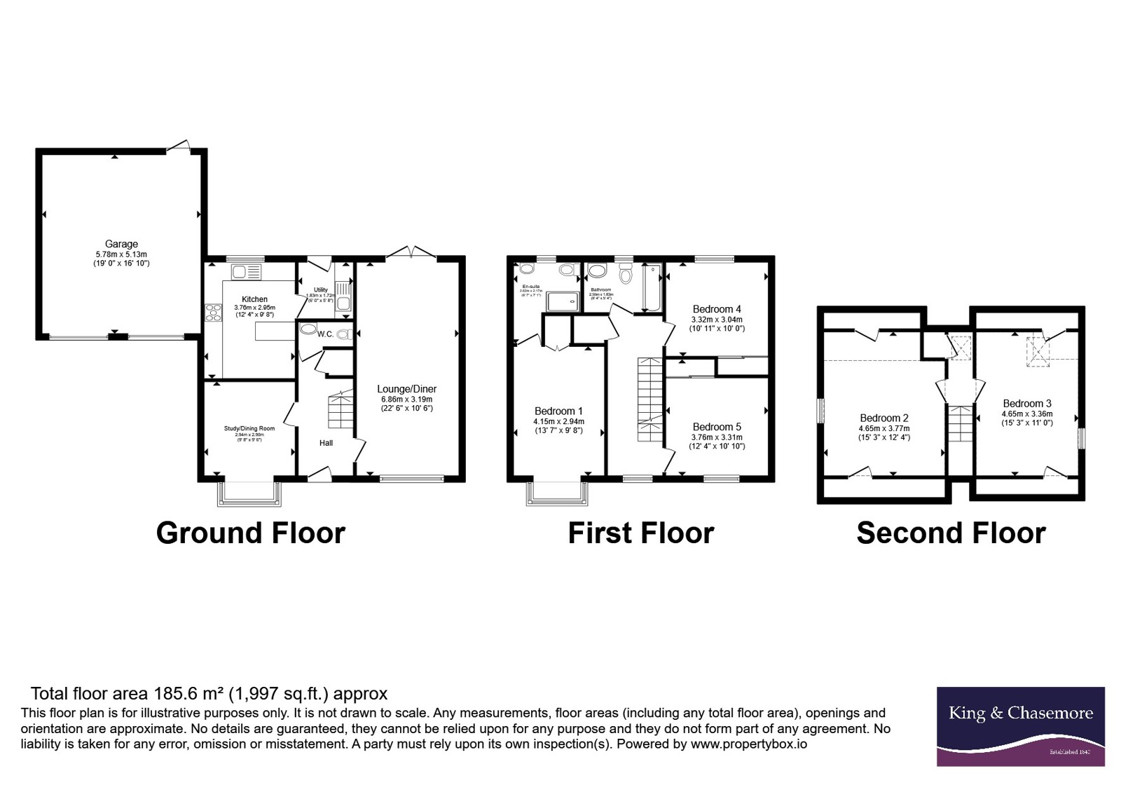 8, Moorland Road, Crawley floorplan