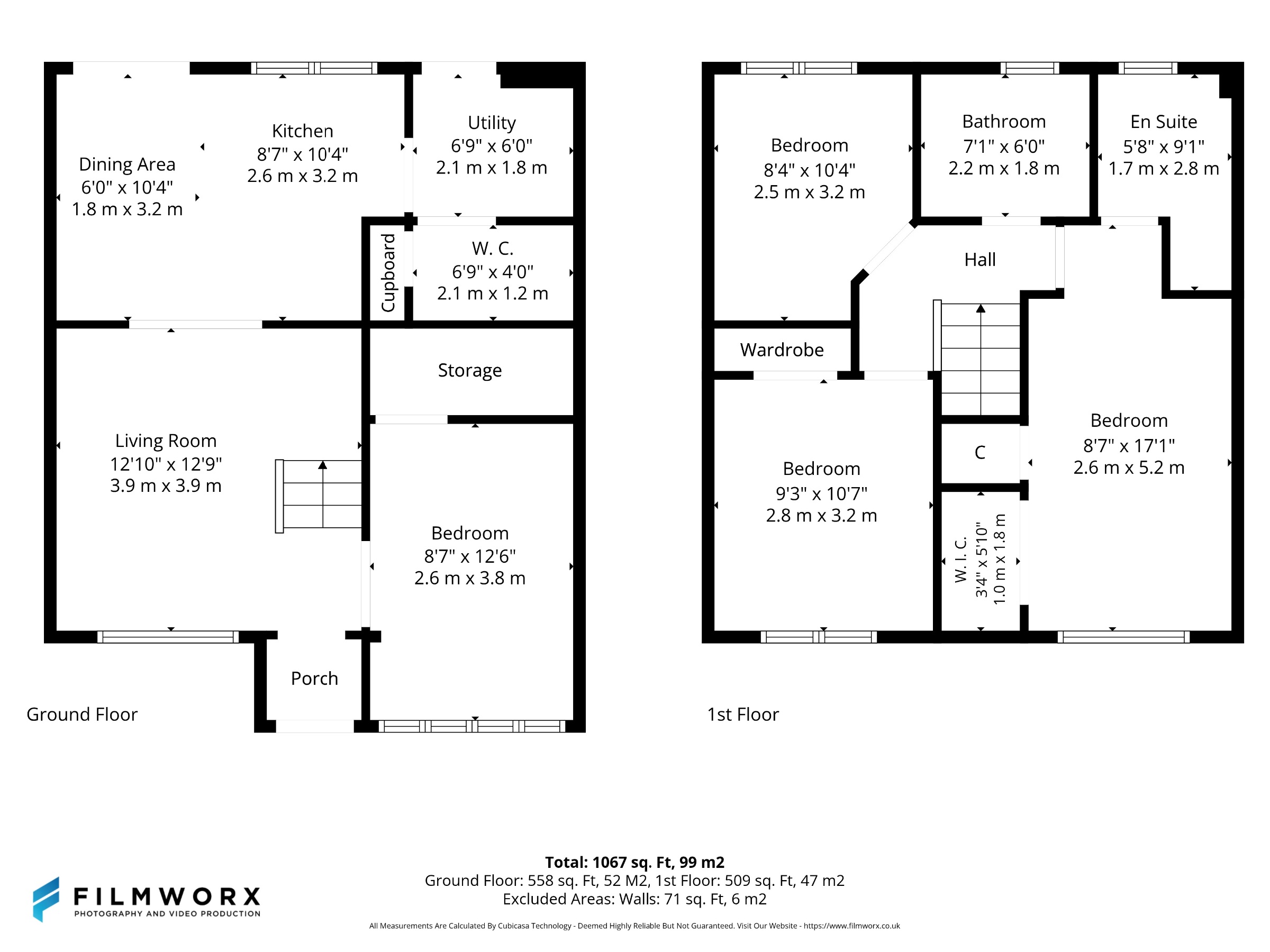 4 Larch Court, Glasgow floorplan