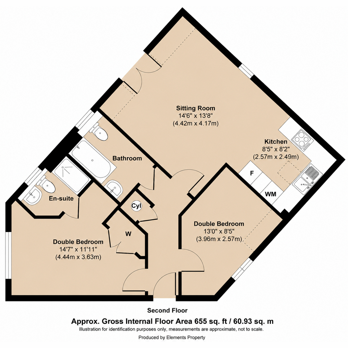 37, Falcon Crescent, Norwich floorplan