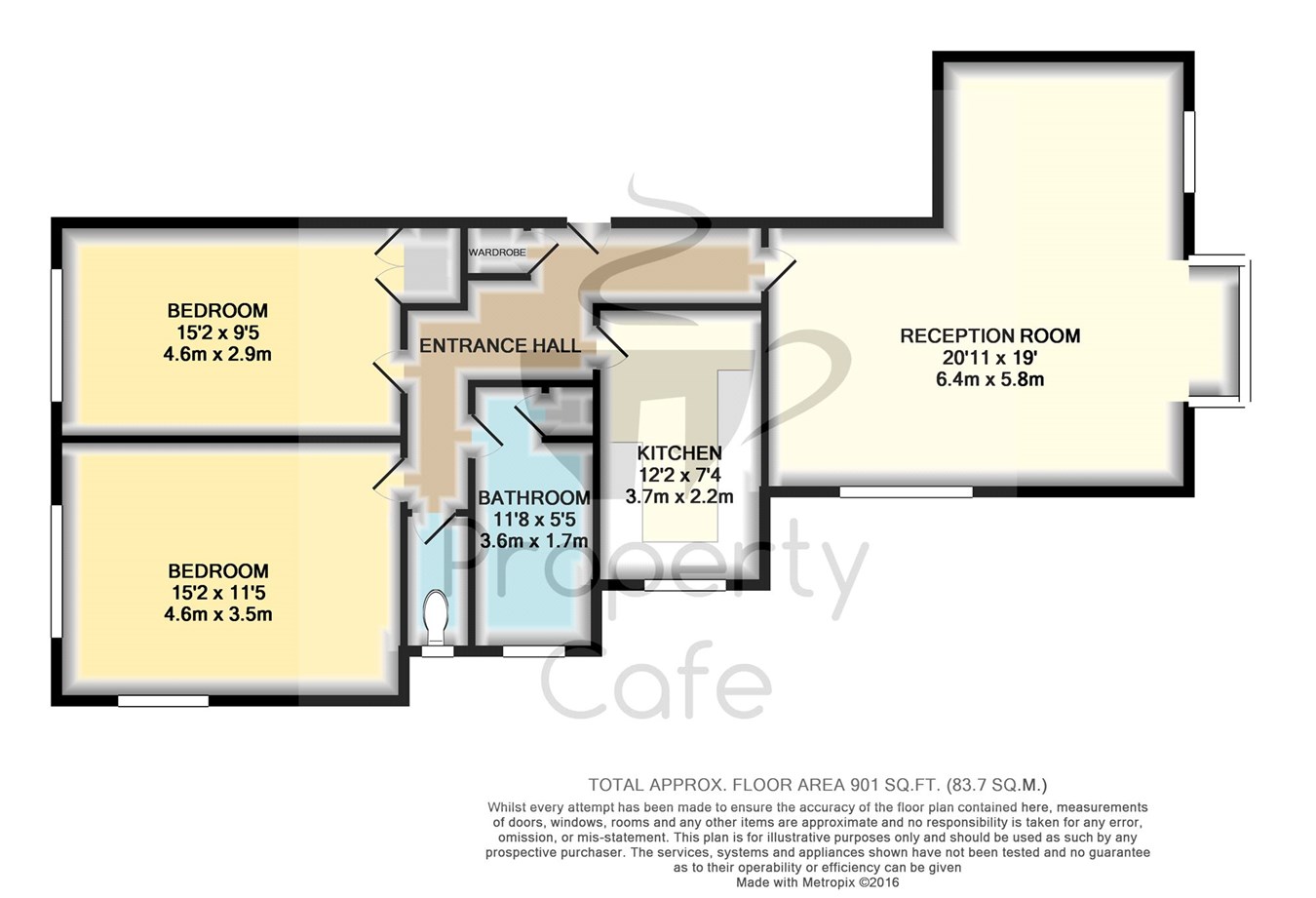 2 Bedrooms Flat to rent in Upper Sea Road, Bexhill-On-Sea TN40
