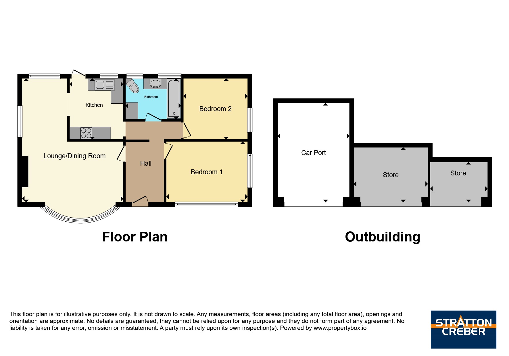 Camellia Cottage,, Higher Landaviddy, Polperro floorplan