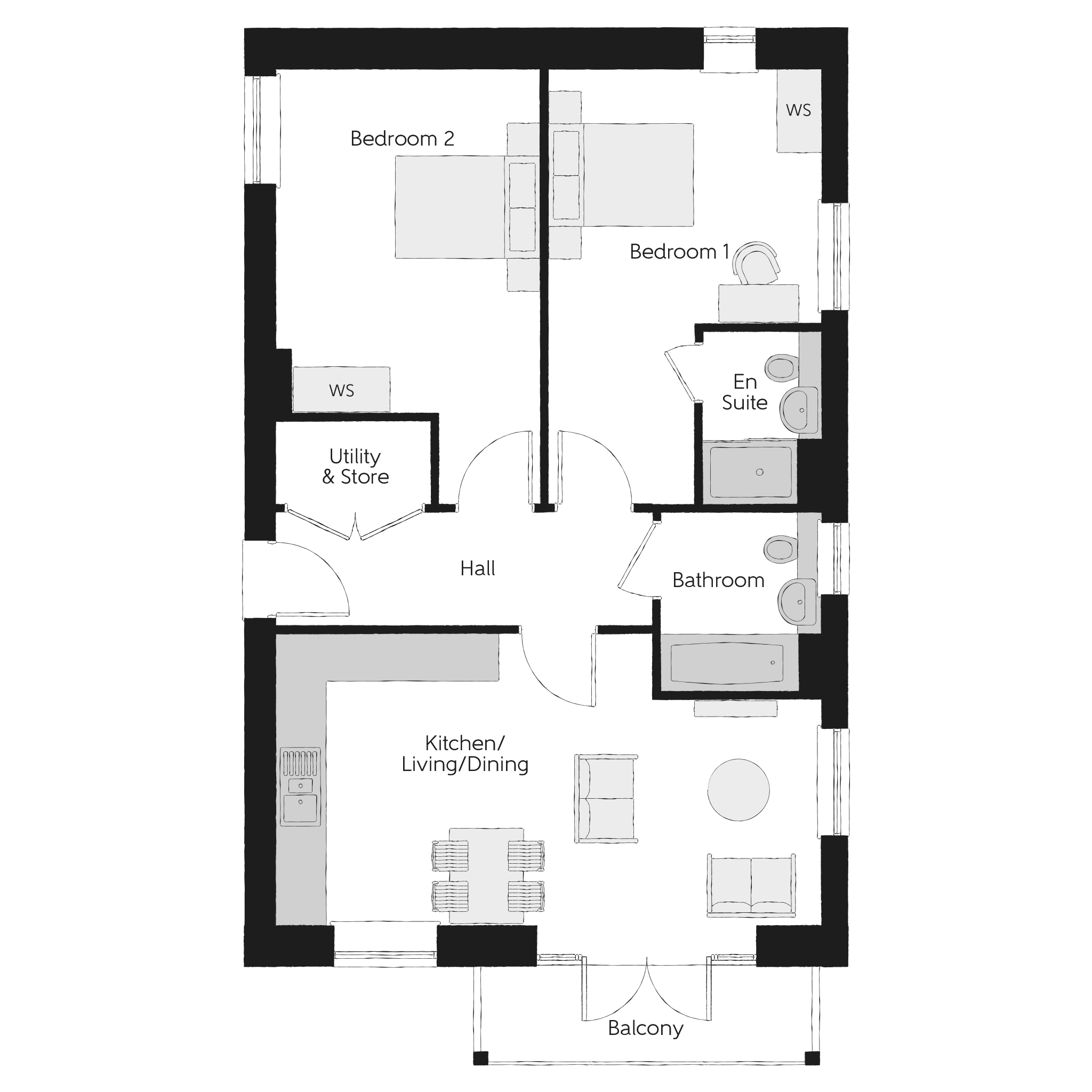 4, Whitecliff, Eastern Quarry, Ebbsfleet floorplan