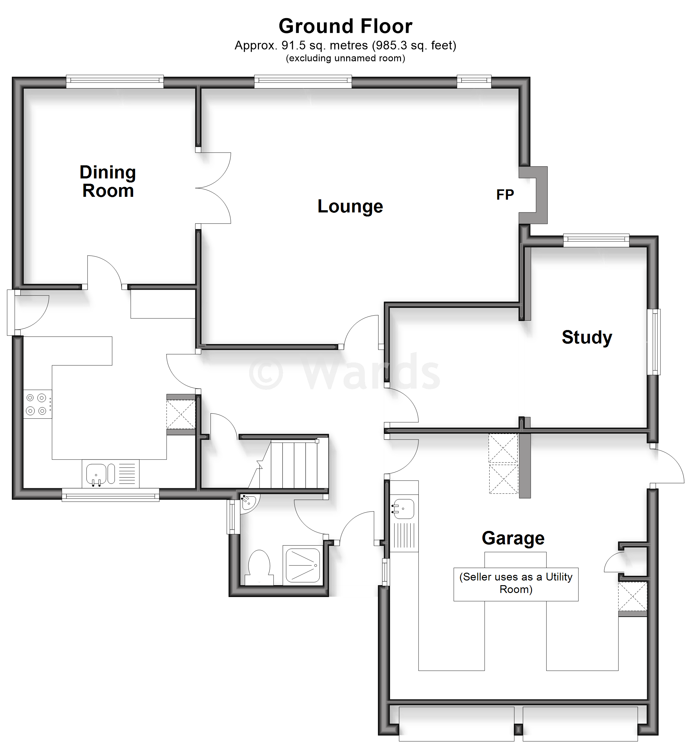 42, Cornwallis Avenue, Herne Bay floorplan