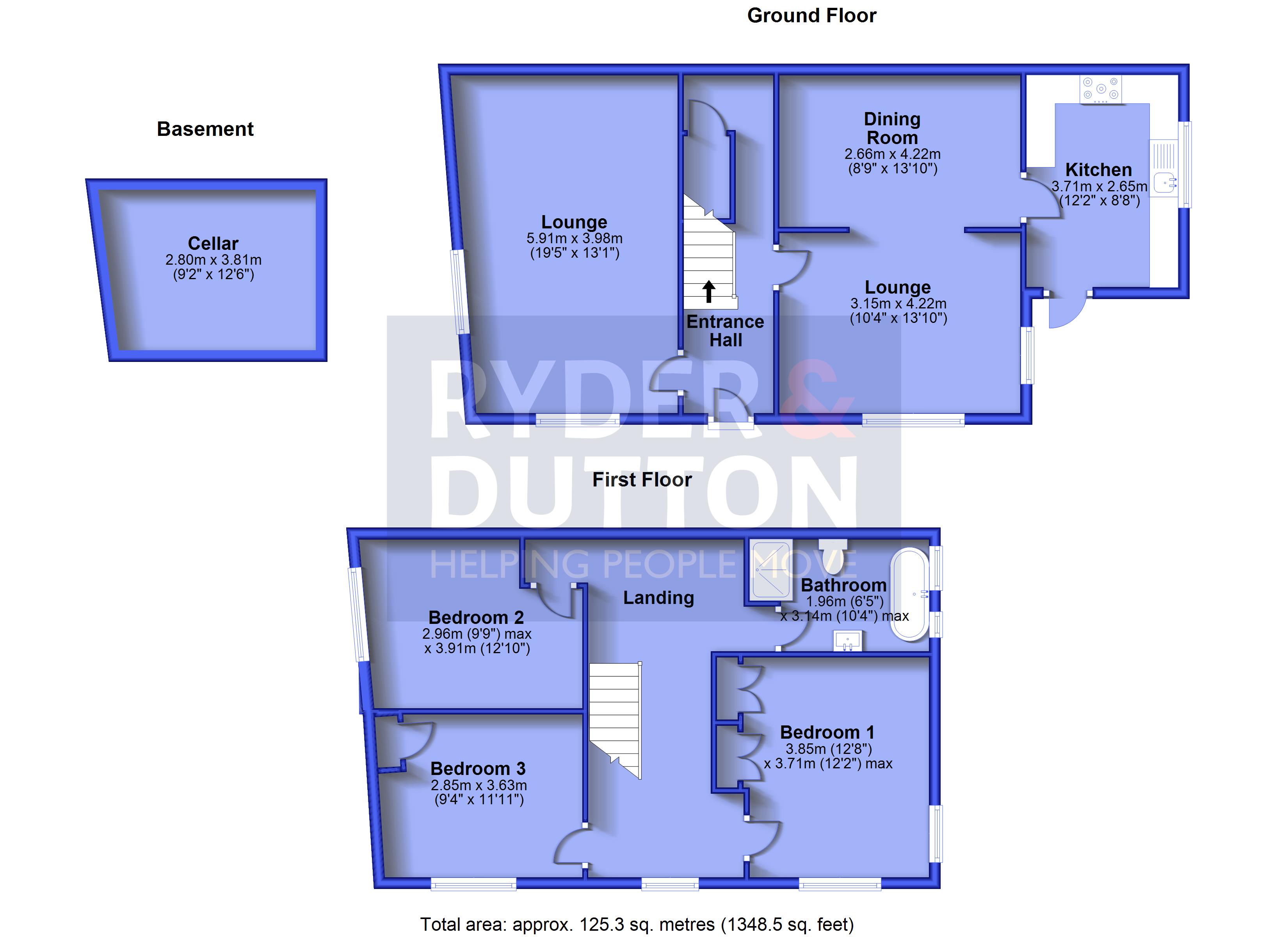 4, Albert Street, Oldham floorplan
