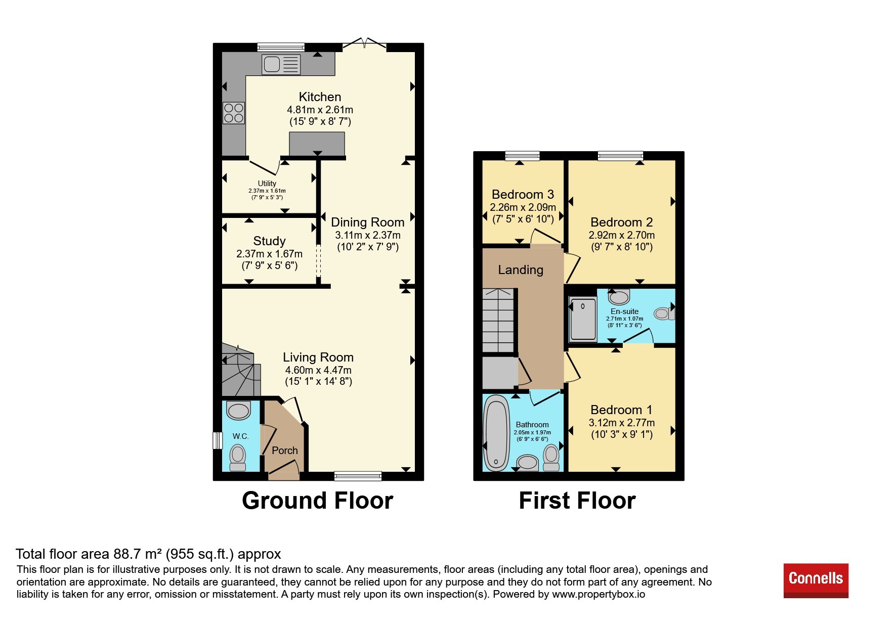 59, Damselfly Road, Ipswich floorplan