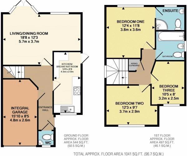 3 Bedrooms Detached house to rent in Randall Drive, Toddington, Dunstable LU5