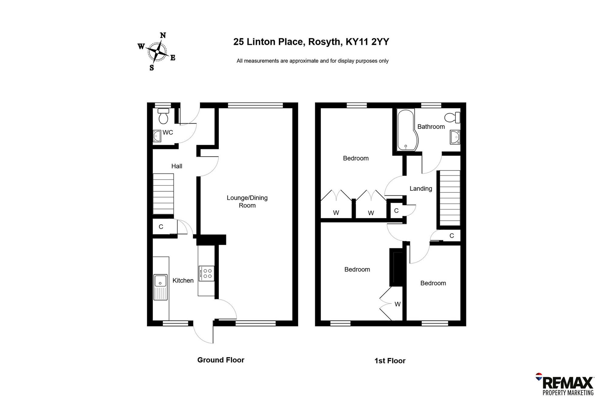 25 Linton Place, Dunfermline floorplan