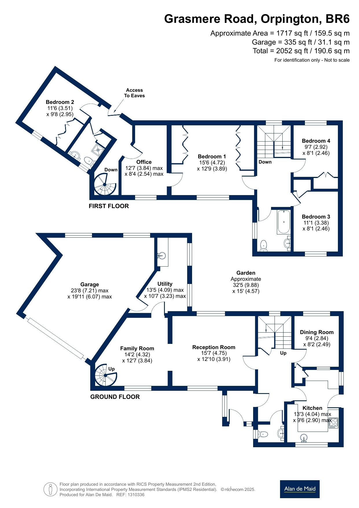 Hawthorns,, Grasmere Road, Orpington floorplan