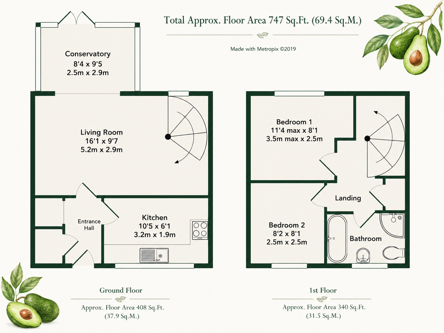 29 Morley Close, Yateley, Hampshire floorplan