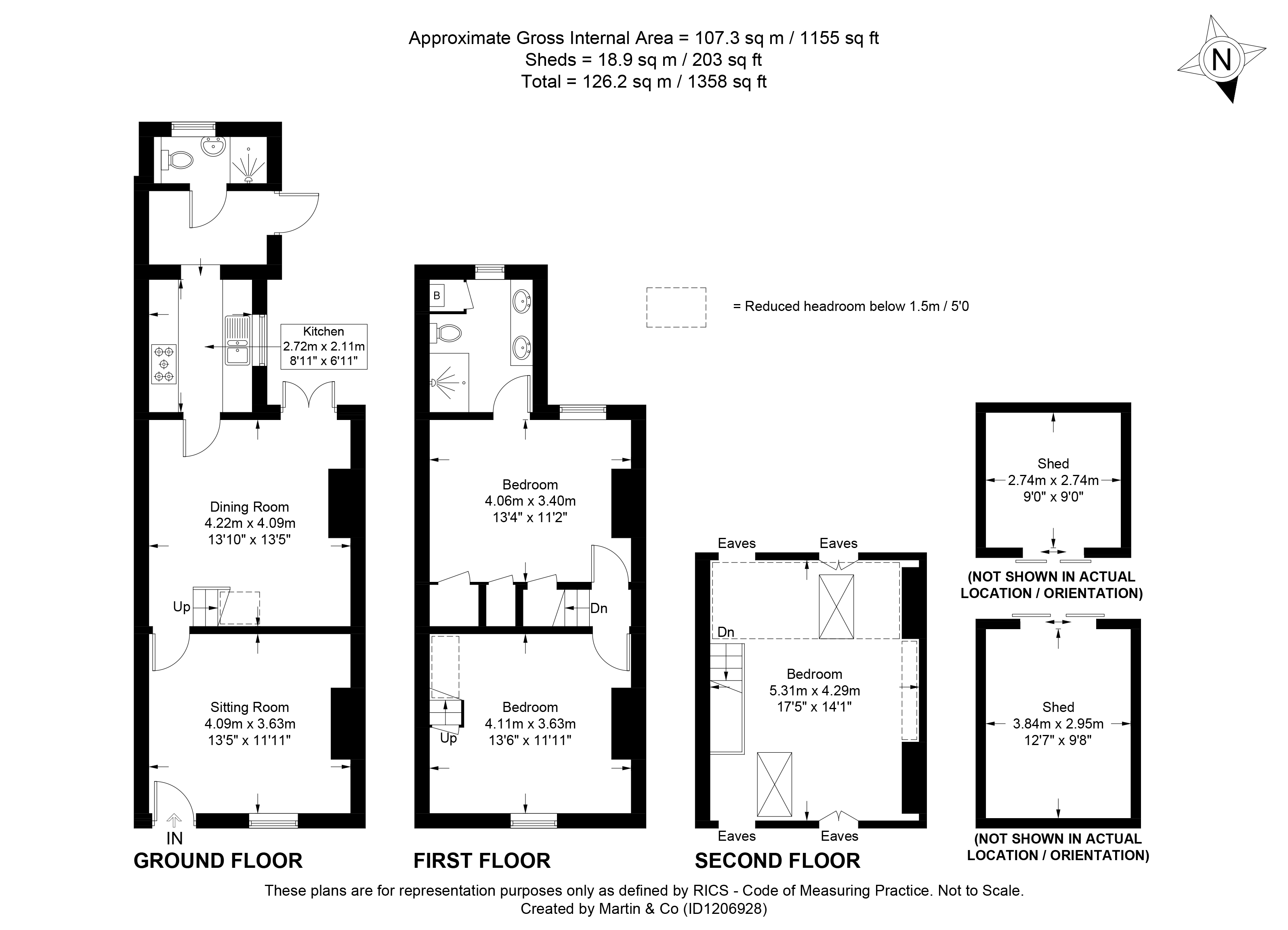 19, Oakland Road, Whitchurch floorplan