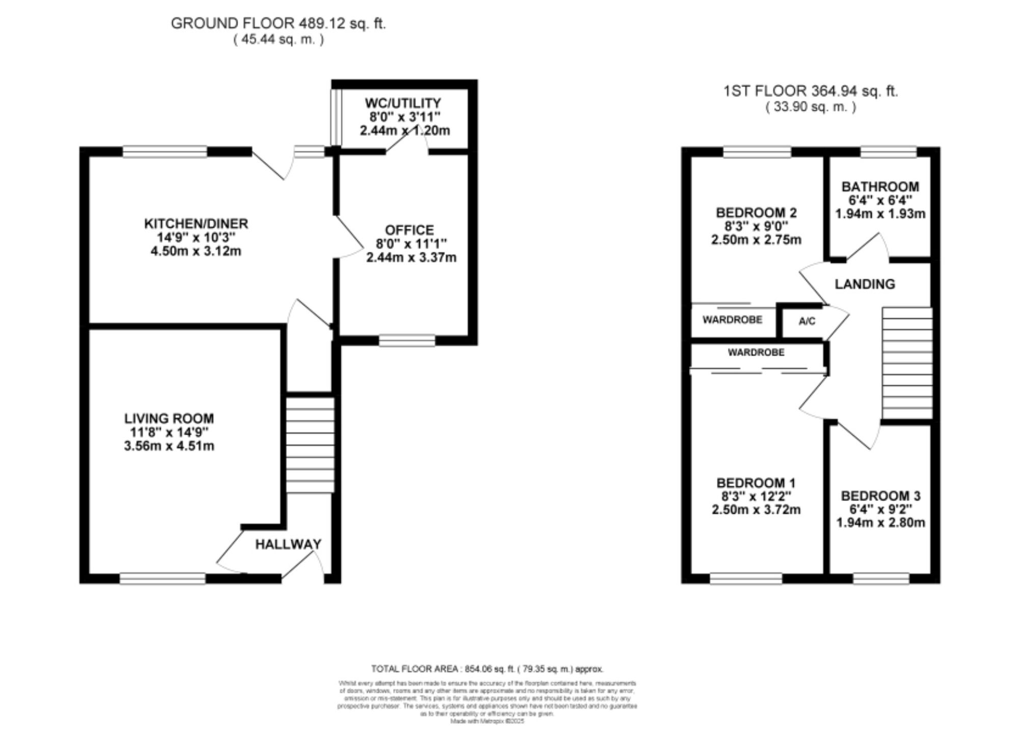 9 Kingsland Close, Stone floorplan