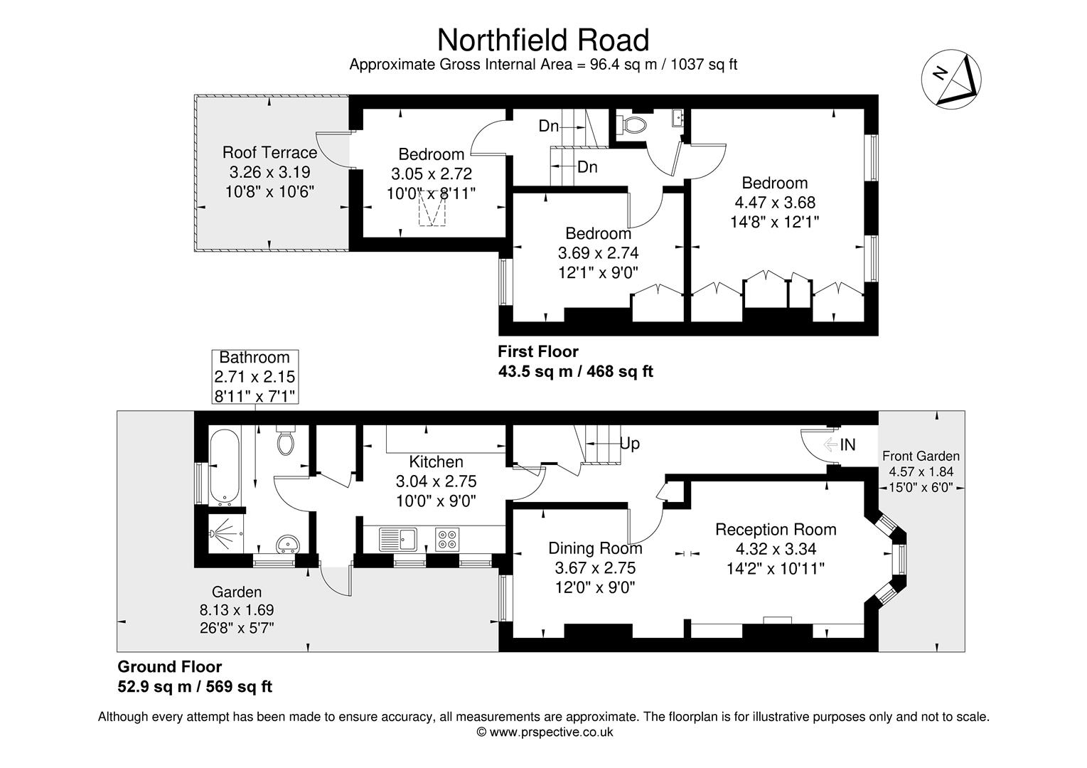 10, Northfield Road, London floorplan