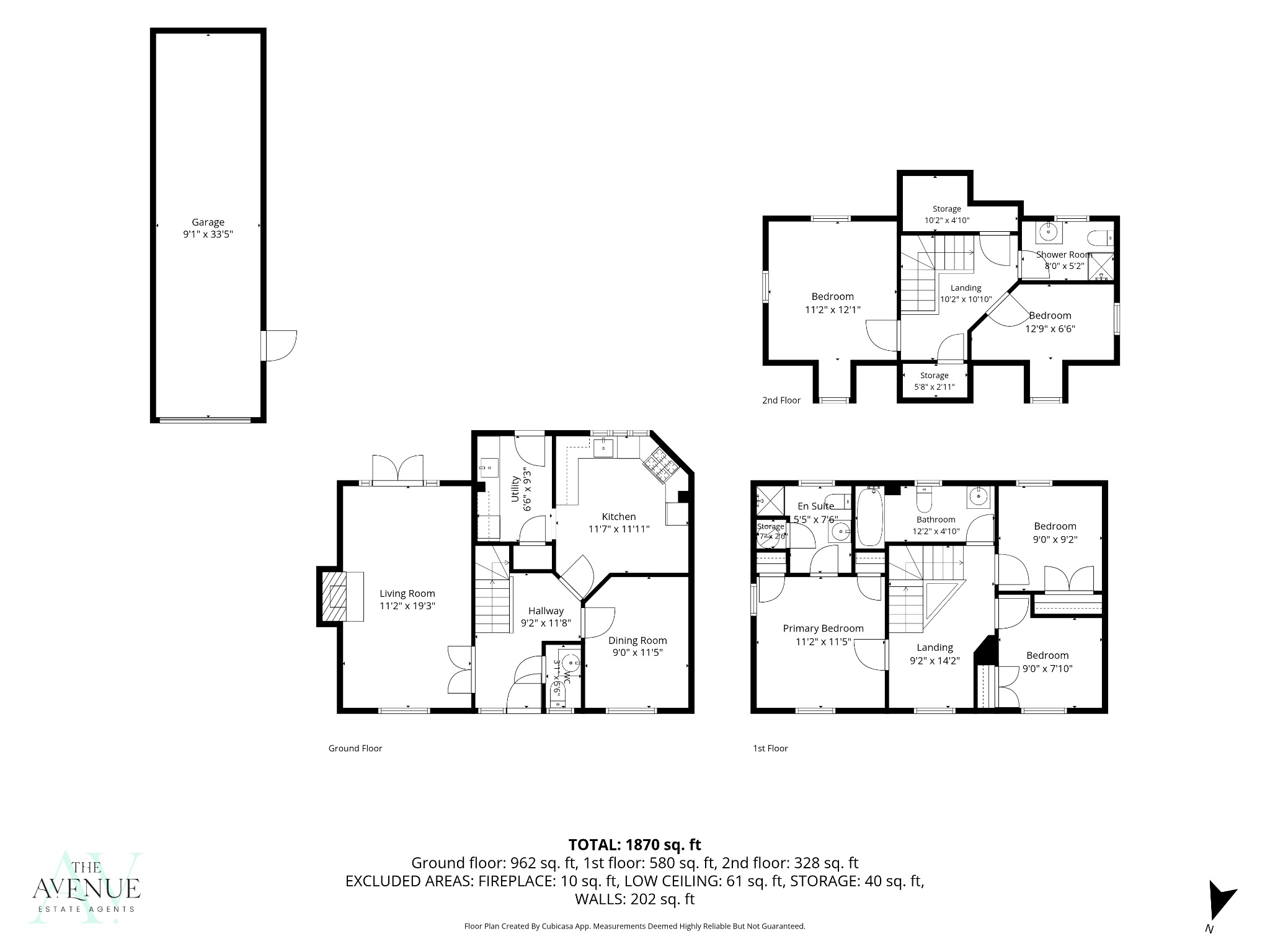 138 Sachfield Drive, Chafford Hundred, Essex floorplan