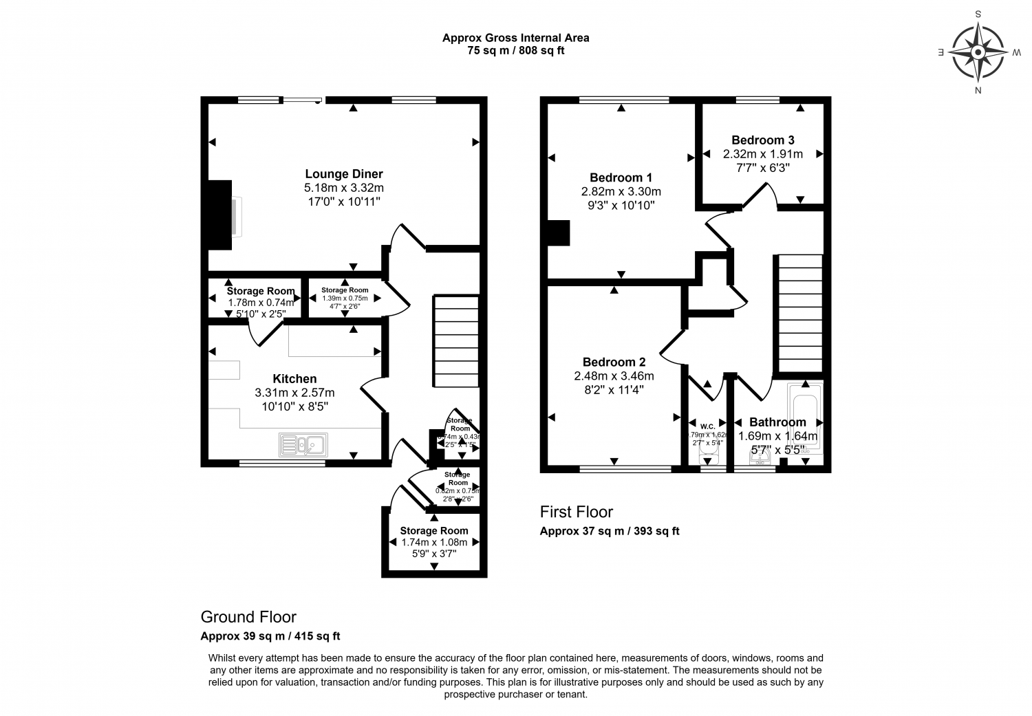 36, Ridgemoor Road, Leominster floorplan