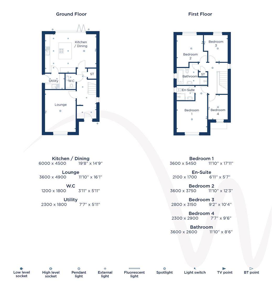 Plot 112, The Wisteria, The Wolds, Market Weighton floorplan