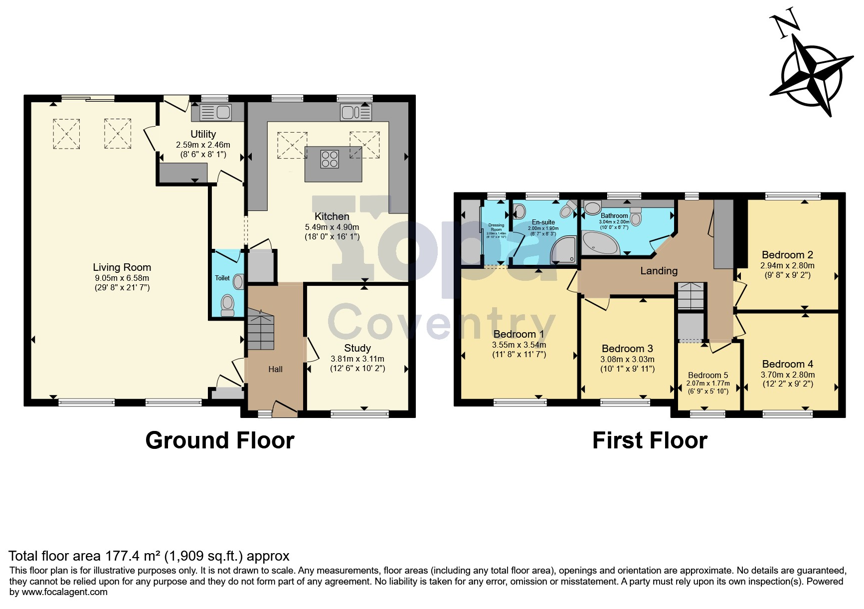 21, Gipping Road, Ipswich floorplan