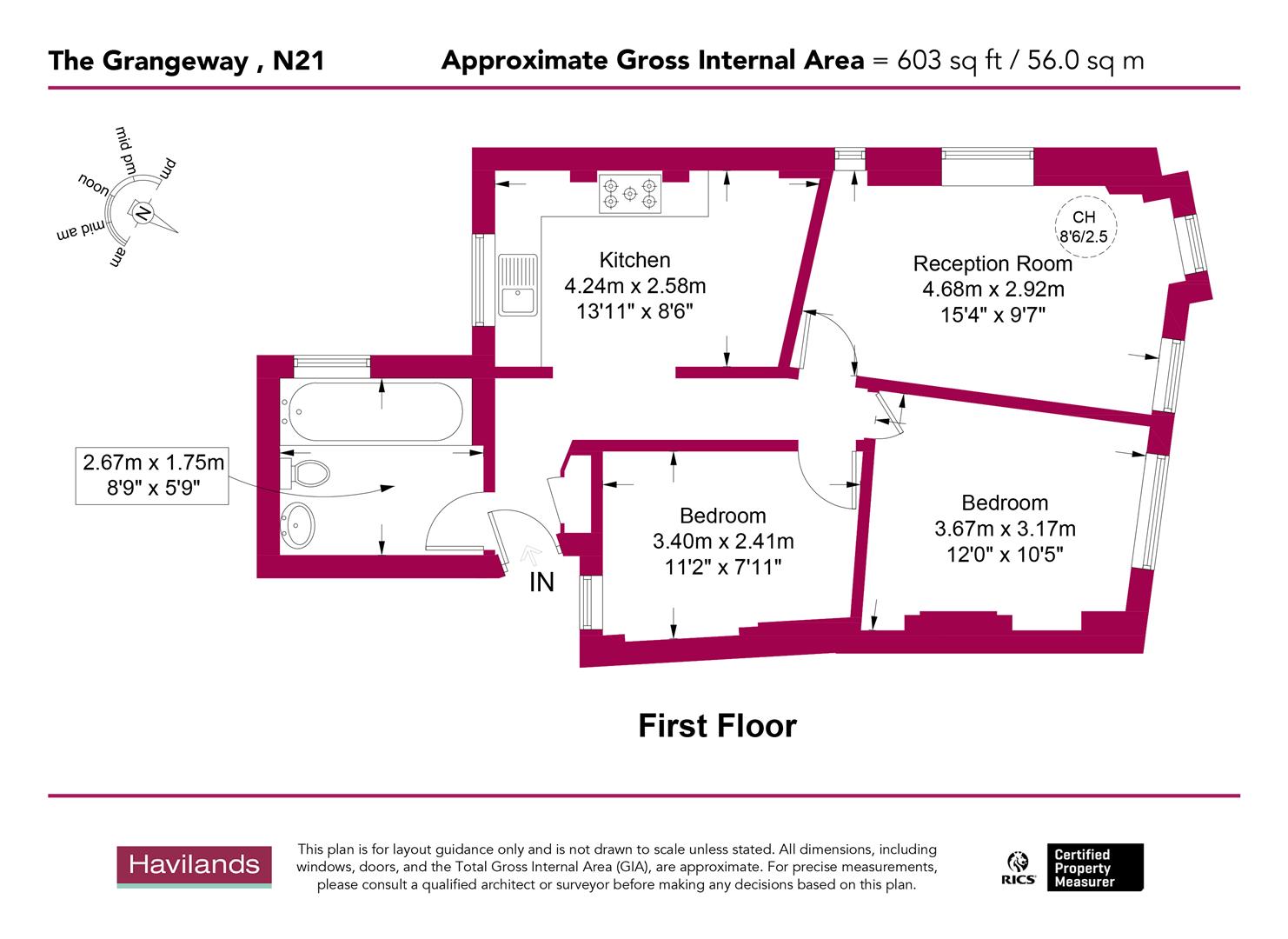 The Grangeway, Grange Park floorplan