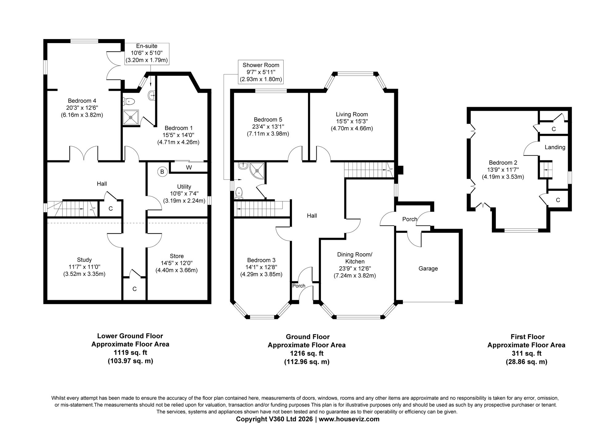 56 Baberton Crescent, Juniper Green floorplan