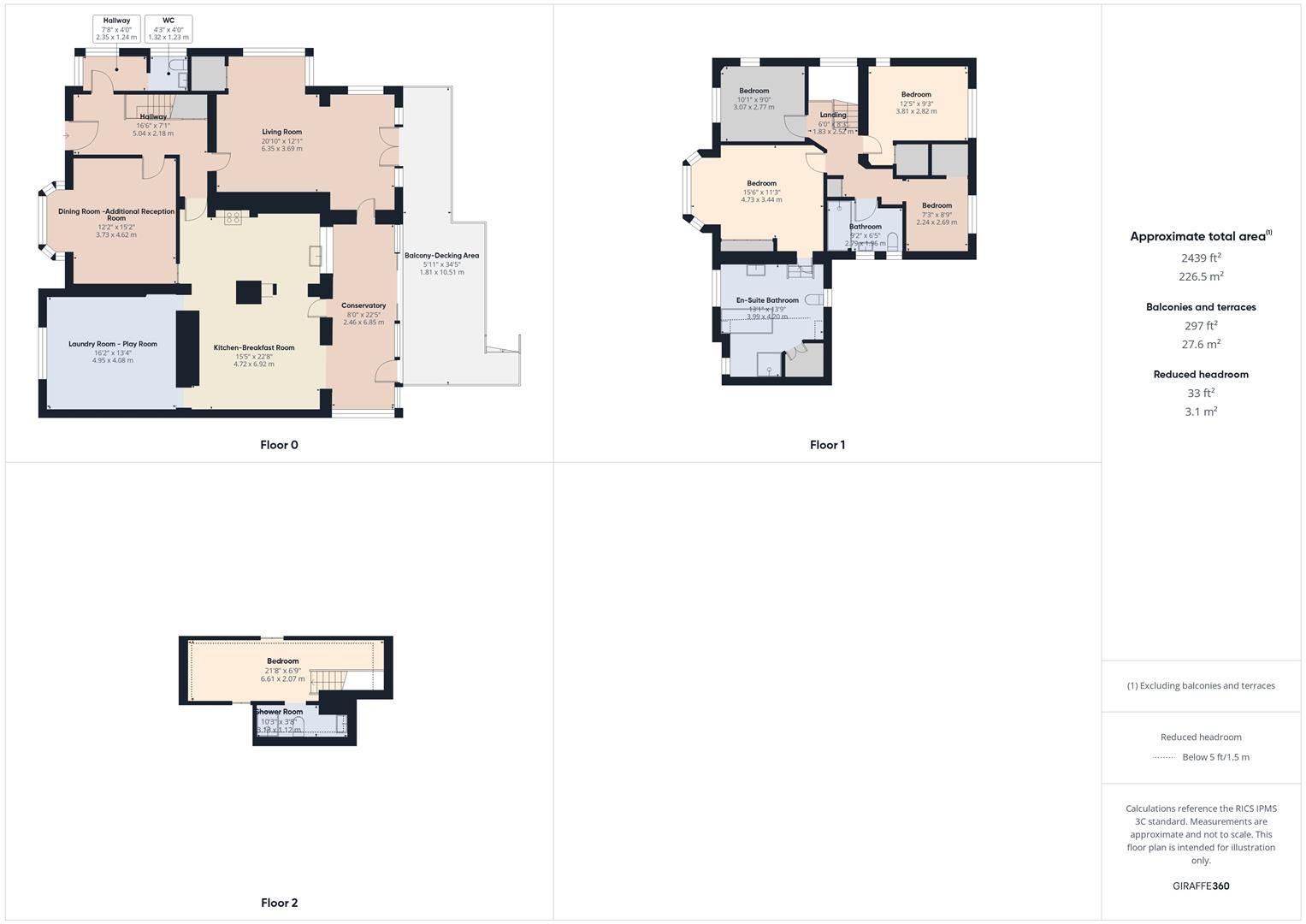 72, Downs Road, Coulsdon floorplan