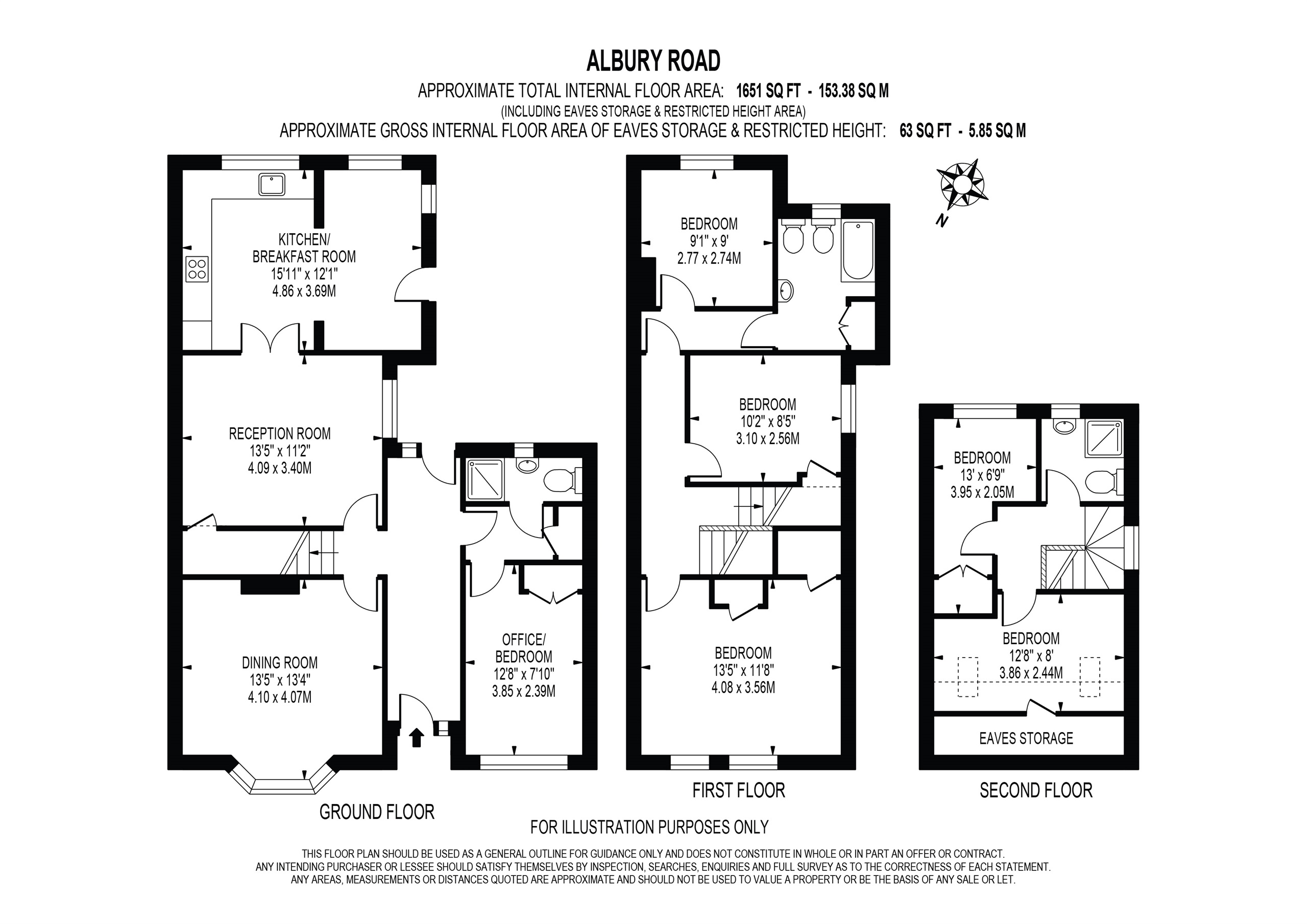 Albury Road, Merstham, Redhill RH1, 5 bedroom detached house for sale