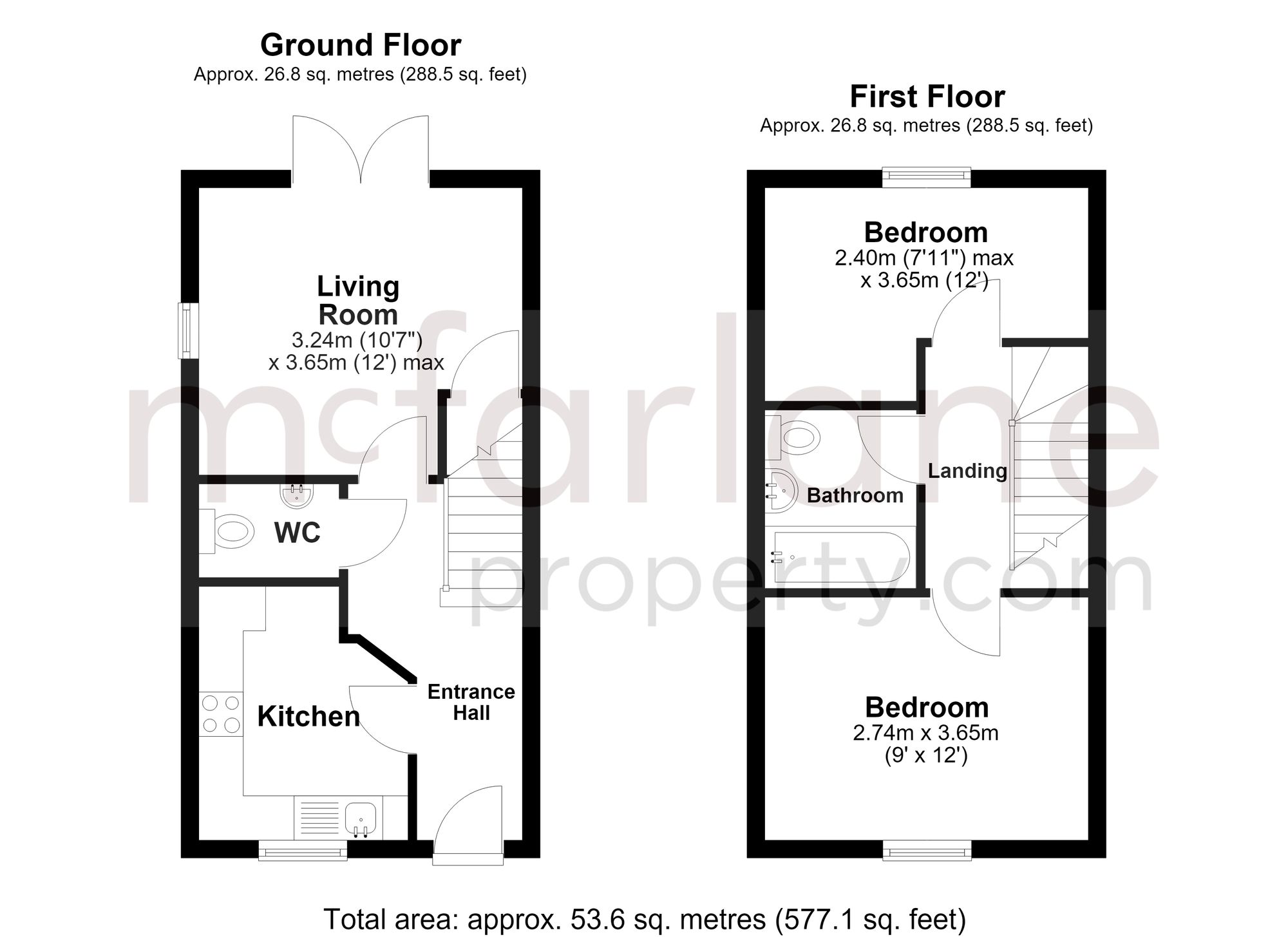 25 Trowbridge Close, Swindon floorplan