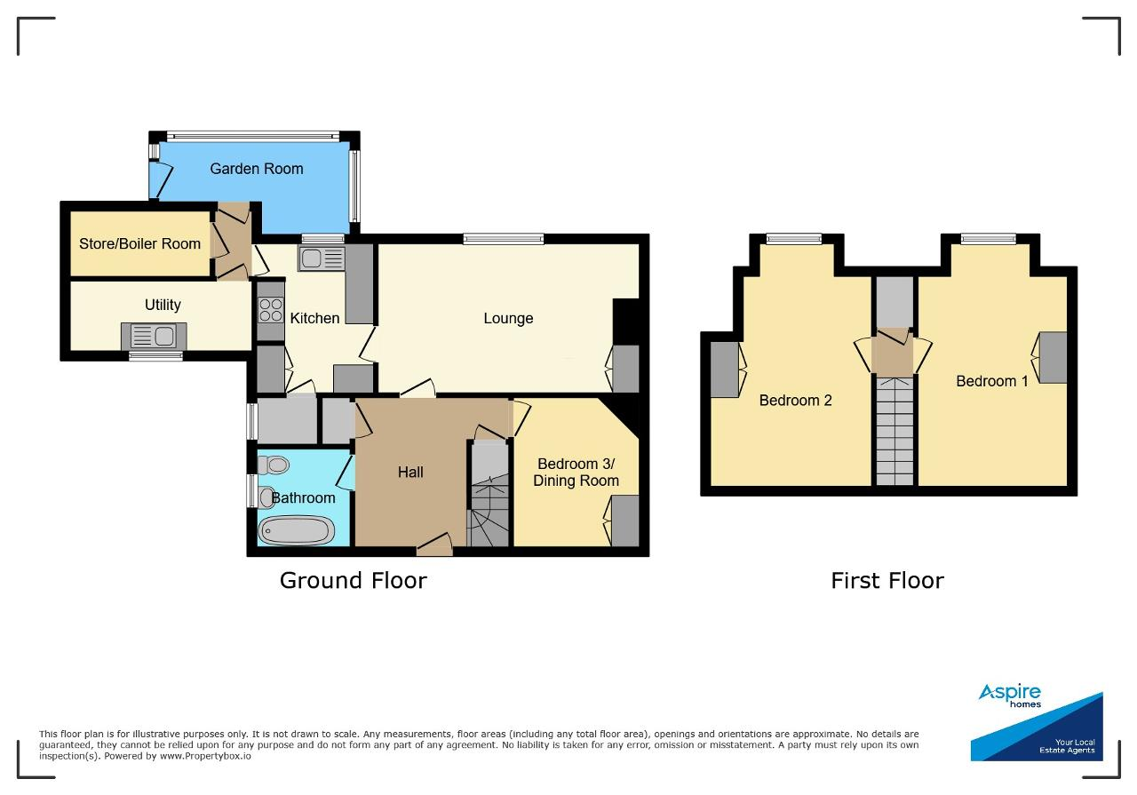 6, Lake Avenue, Welney floorplan