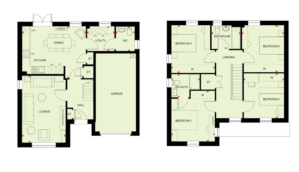 Plot 23, The Barnack, Henley Gate, Ipswich floorplan