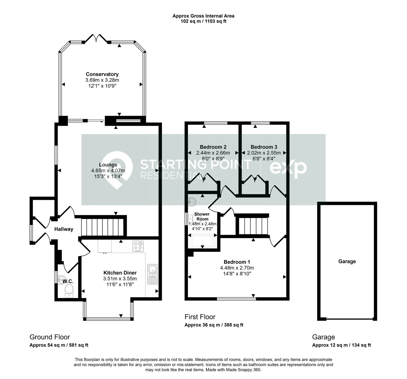 24, Courtland Mews, Maldon floorplan