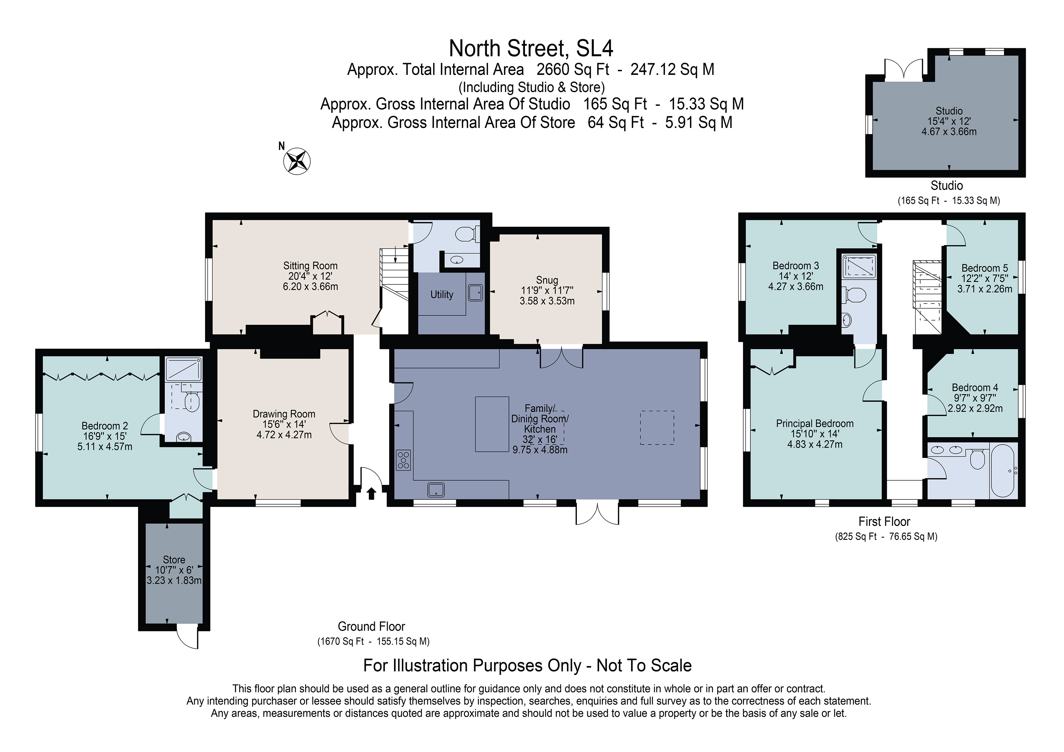 North Street, Windsor floorplan