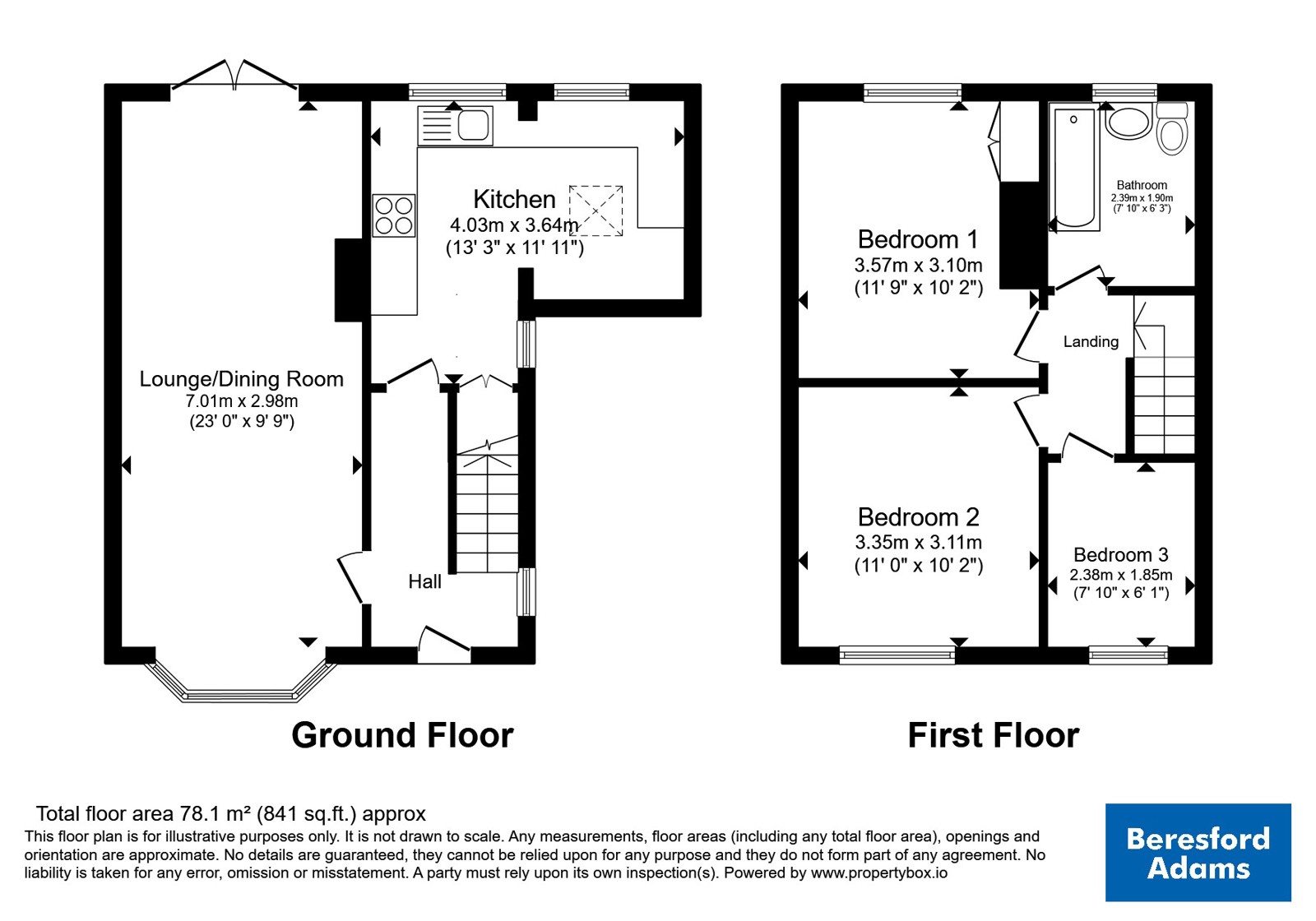 7, Alyn Drive, Chester floorplan