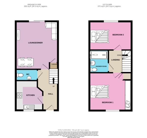 19, Laygate, South Shields floorplan