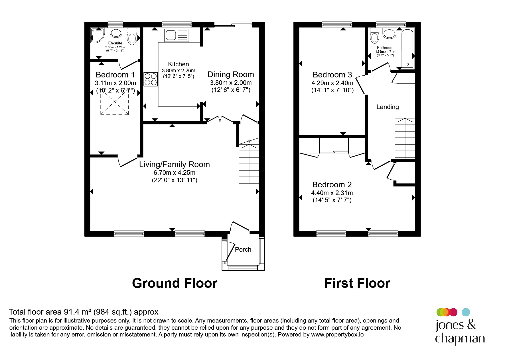 1, Wheatear Close, Liverpool floorplan