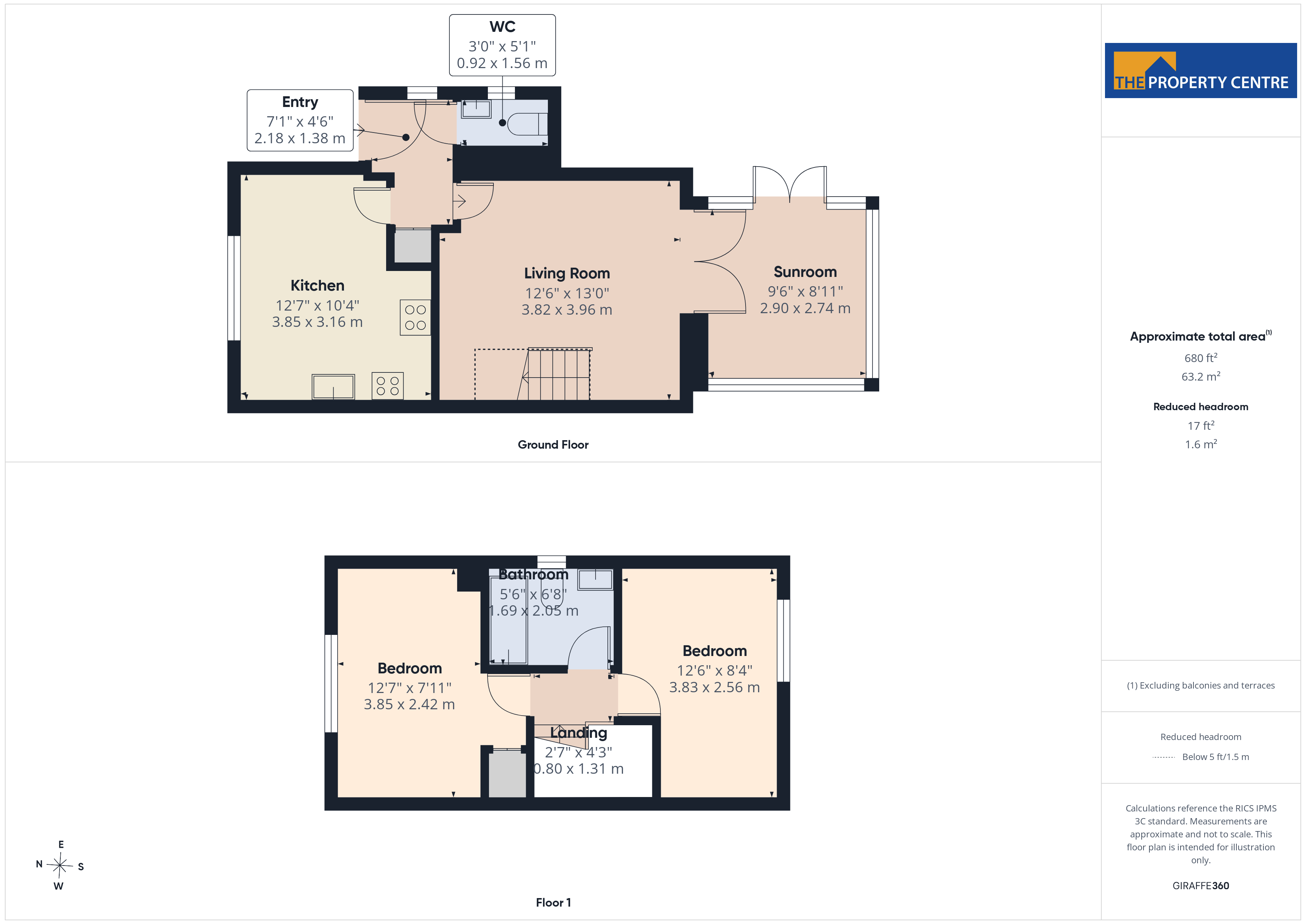 11, White Castle, Worcestershire floorplan