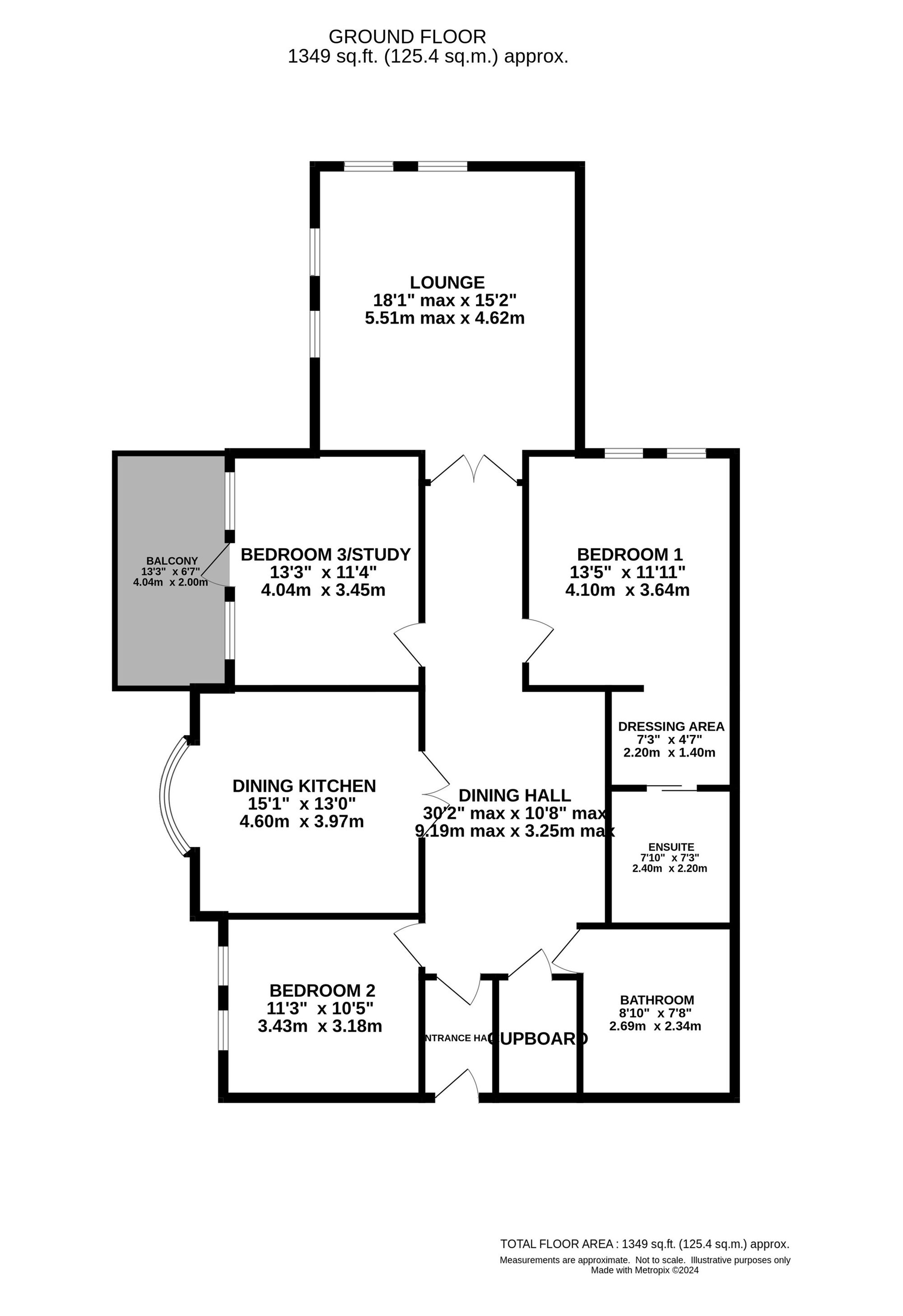 7 St. Hilarys Park, Alderley Edge floorplan
