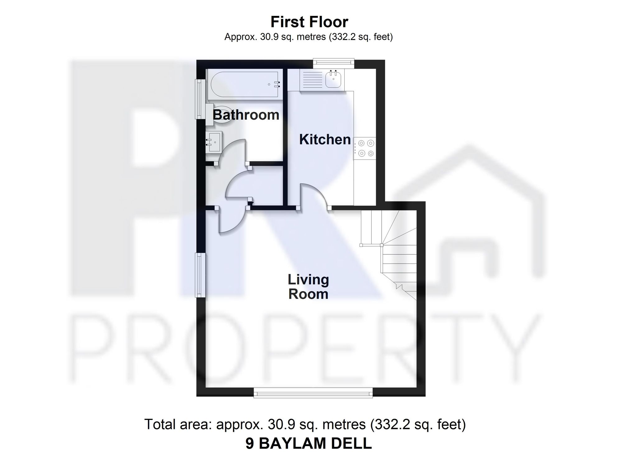 8 Baylam Dell, Luton floorplan
