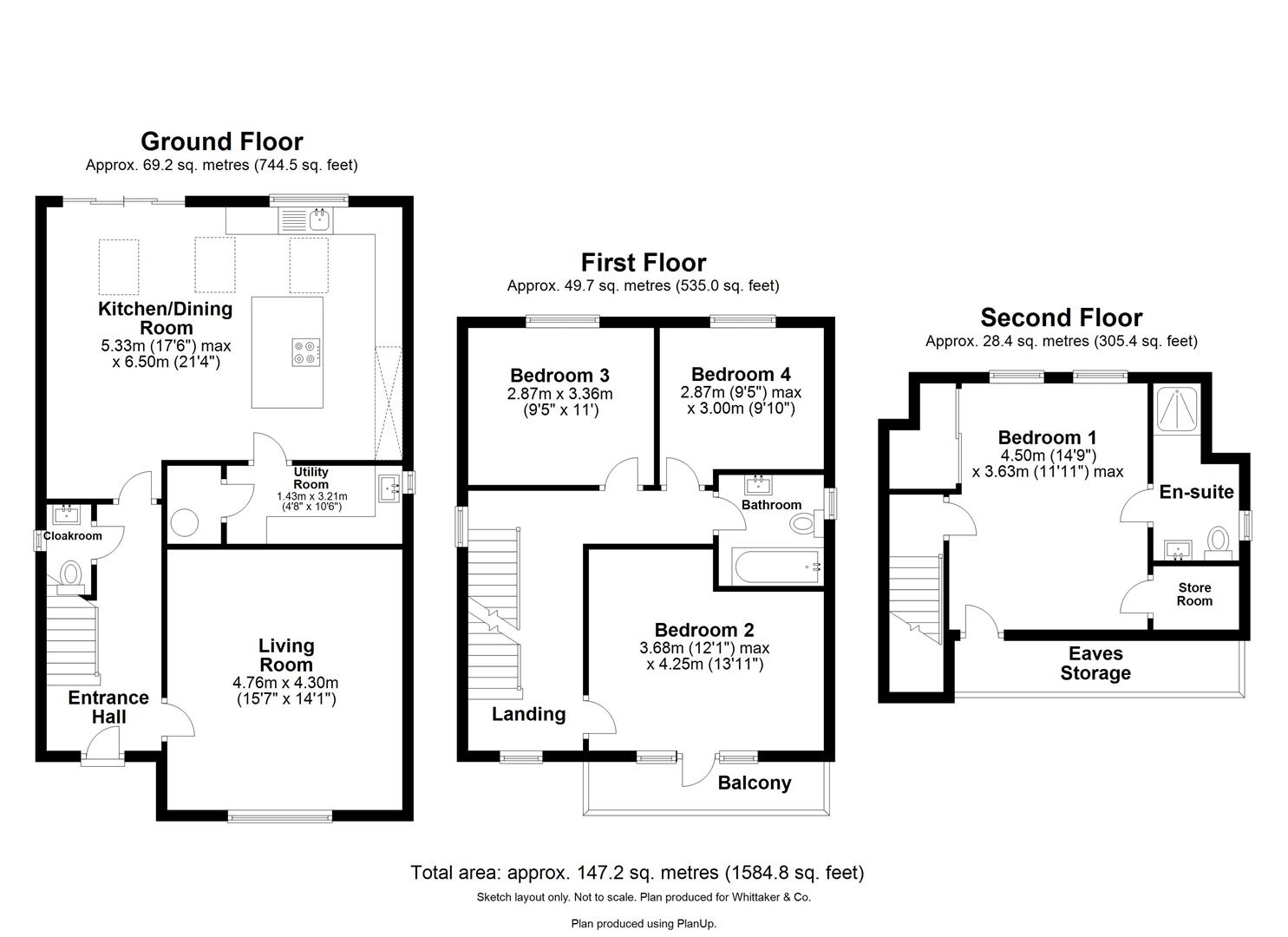 Overstone Road, Harpenden AL5, 4 bedroom detached house for sale